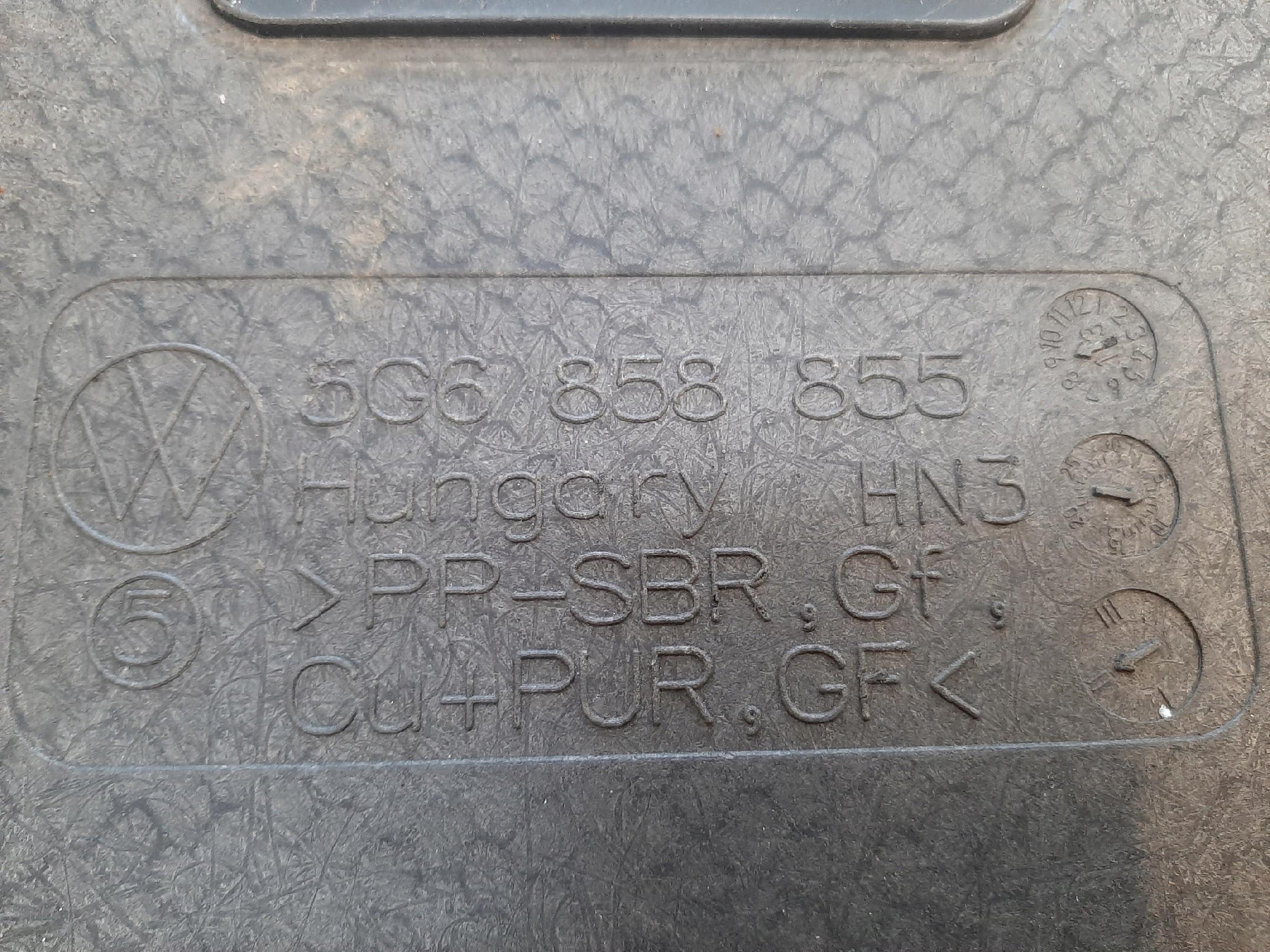 VW GOLF VII H/B 2012- PODŁOGA BAGAŻNIKA WYKŁADZINA 5G6858855 - obrazek 4
