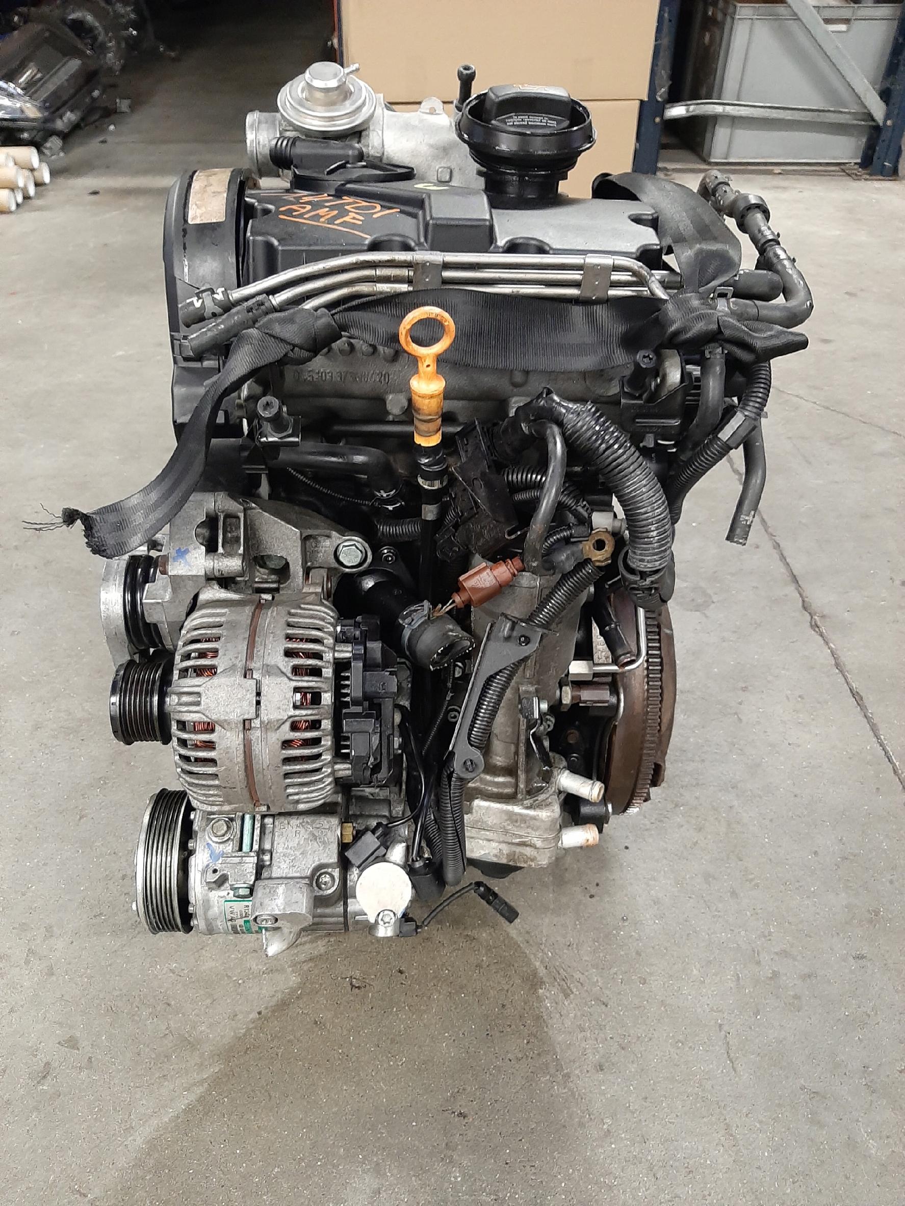 VOLKSWAGEN POLO 9N 2001-2009R SILNIK KOMPLETNY DIESEL AMF 1.4 TDI - obrazek 4