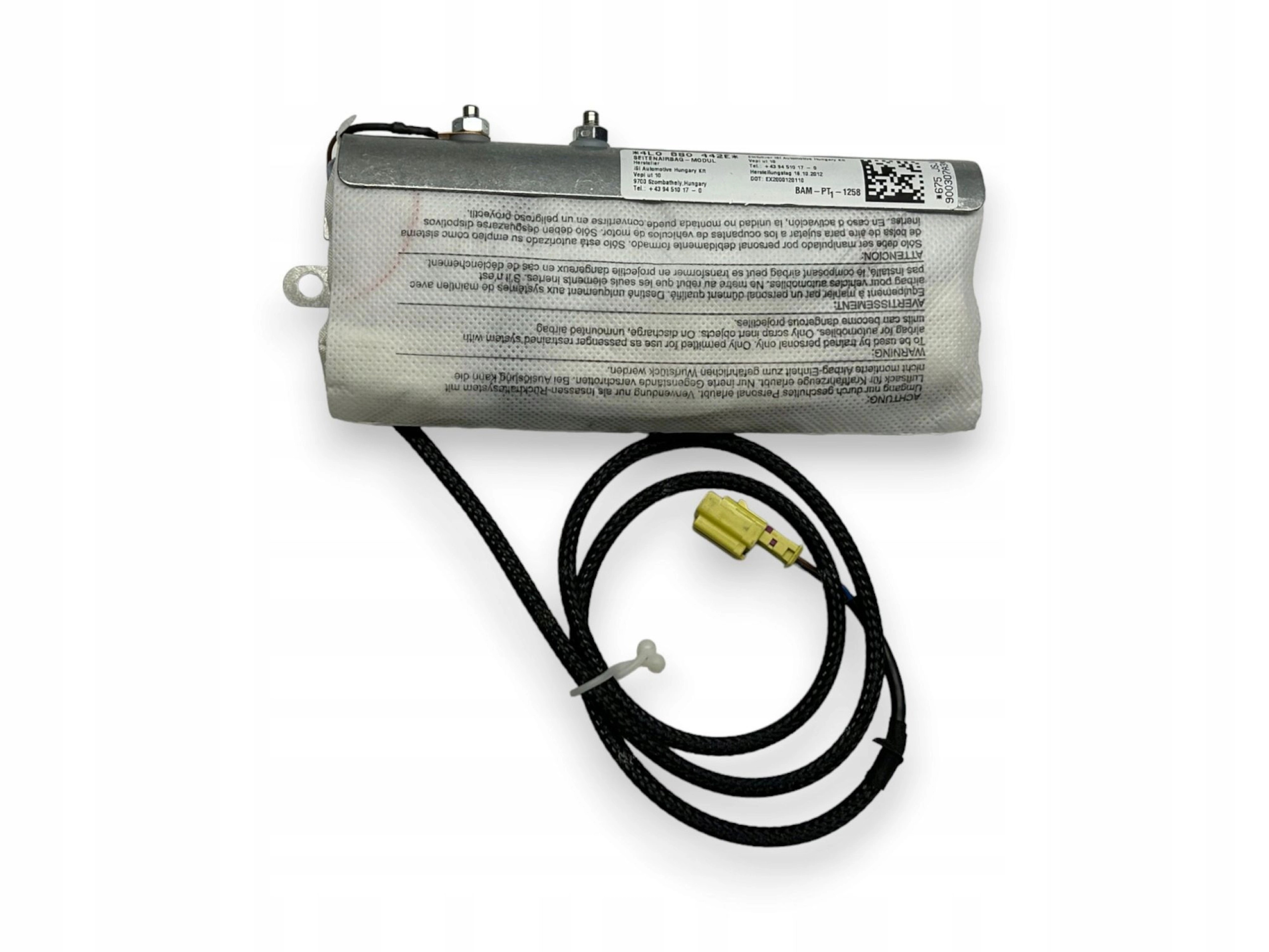Audi Q7 Airbag Poduszka fotela Prawy Tył 4L0880442E - obrazek 3