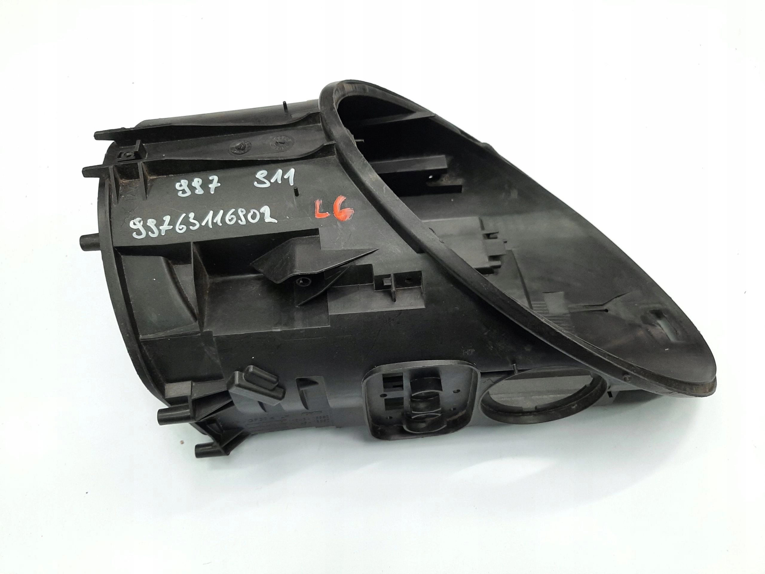 PORSCHE 911 2005-09r OBUDOWA PUSZKA REFLEKTORA LEWA 99763116902 - obrazek 2