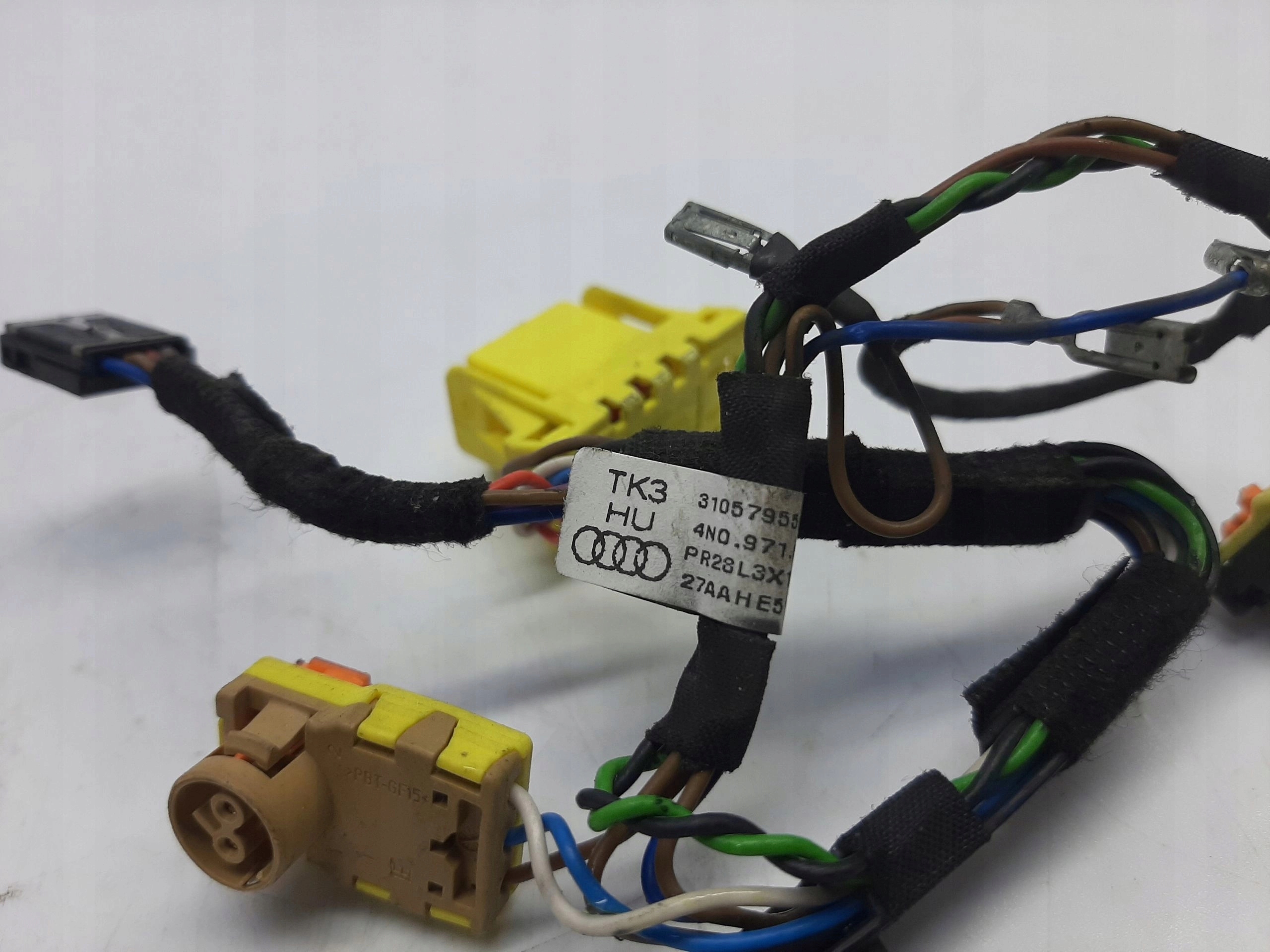 AUDI A8 D5 WIĄZKA INSTALACJA multifunkcja kabel przewód 4N0971589 airbag - obrazek 3