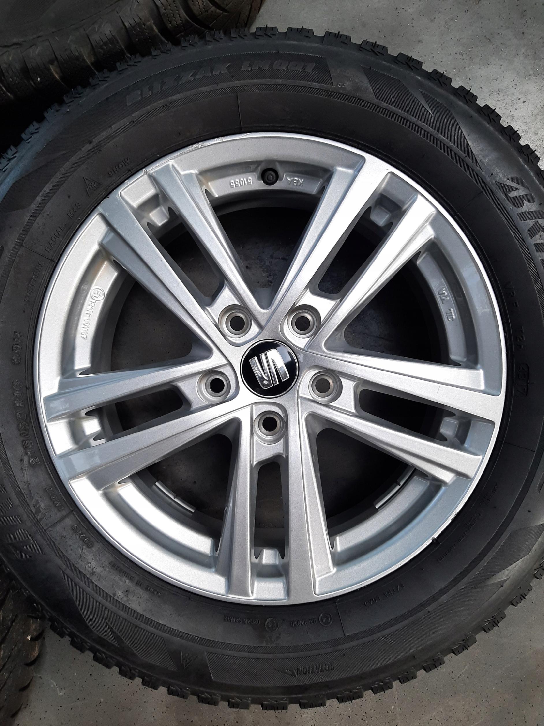 Seat Ateca KOŁA ALUFELGI OPONY ZIMOWE 5x112 16'' R16 - obrazek 4