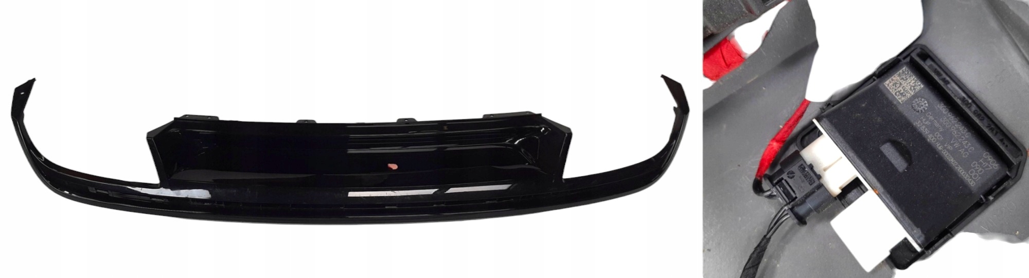 Skoda Octavia 4 RS Spoiler Zderzaka Moduł Klapy 5E7807521E 3G0962243C