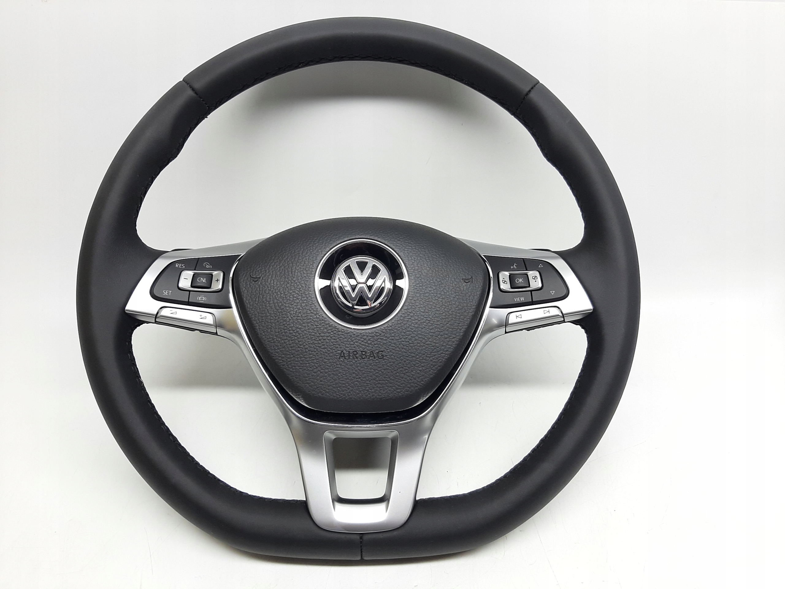 VW TOUAREG KIEROWNICA MULTIFUNKCJA AIRBAG PODUSZKA POW CZARNA NIĆ 7G0419091 - obrazek 2