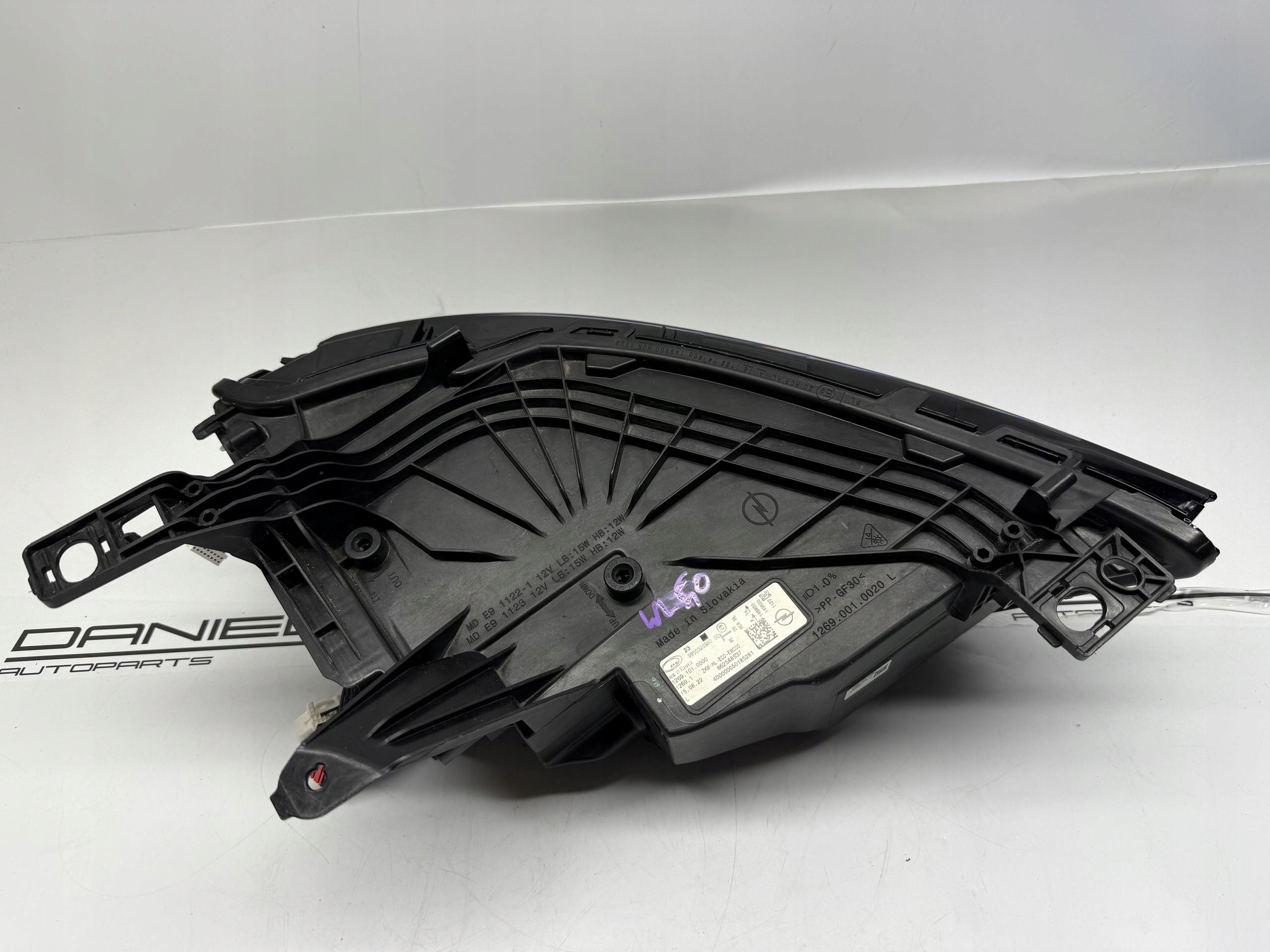 OPEL ASTRA L REFLEKTOR LAMPA LEWY PRZÓD LED 9850326980 - obrazek 3