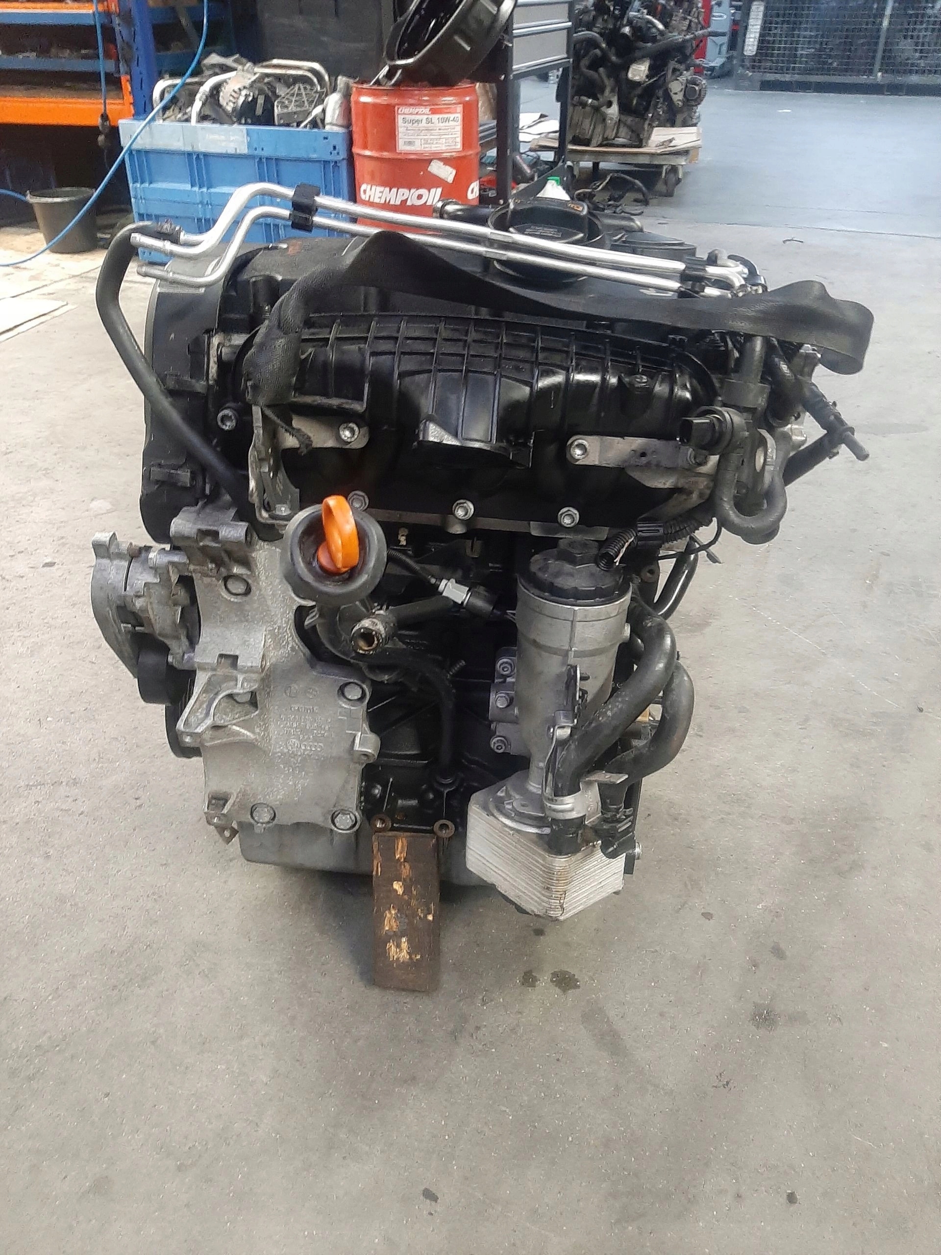 SEAT LEON II 2005- SILNIK DIESEL BKD 2.0 16V TDI 186.000KM - obrazek 4