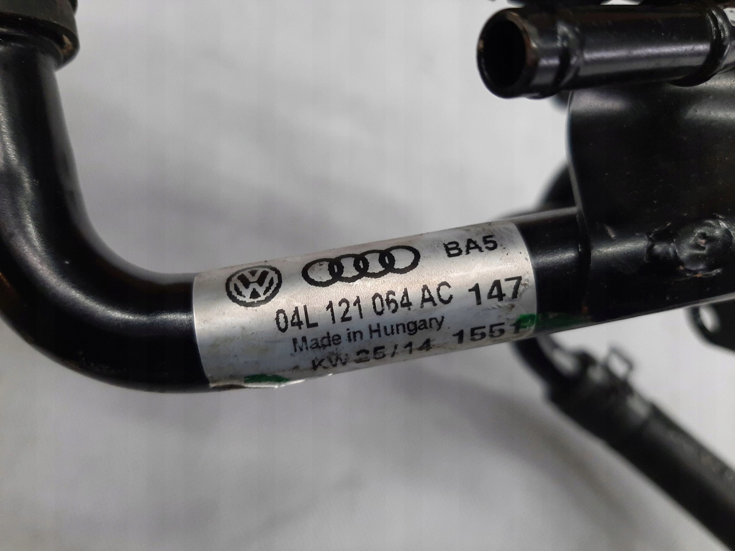 AUDI VW SEAT SKODA 1.6 2.0 TDI PRZEWODY WODY CIECZY CHŁODZĄCEJ 04L121064AC - obrazek 3