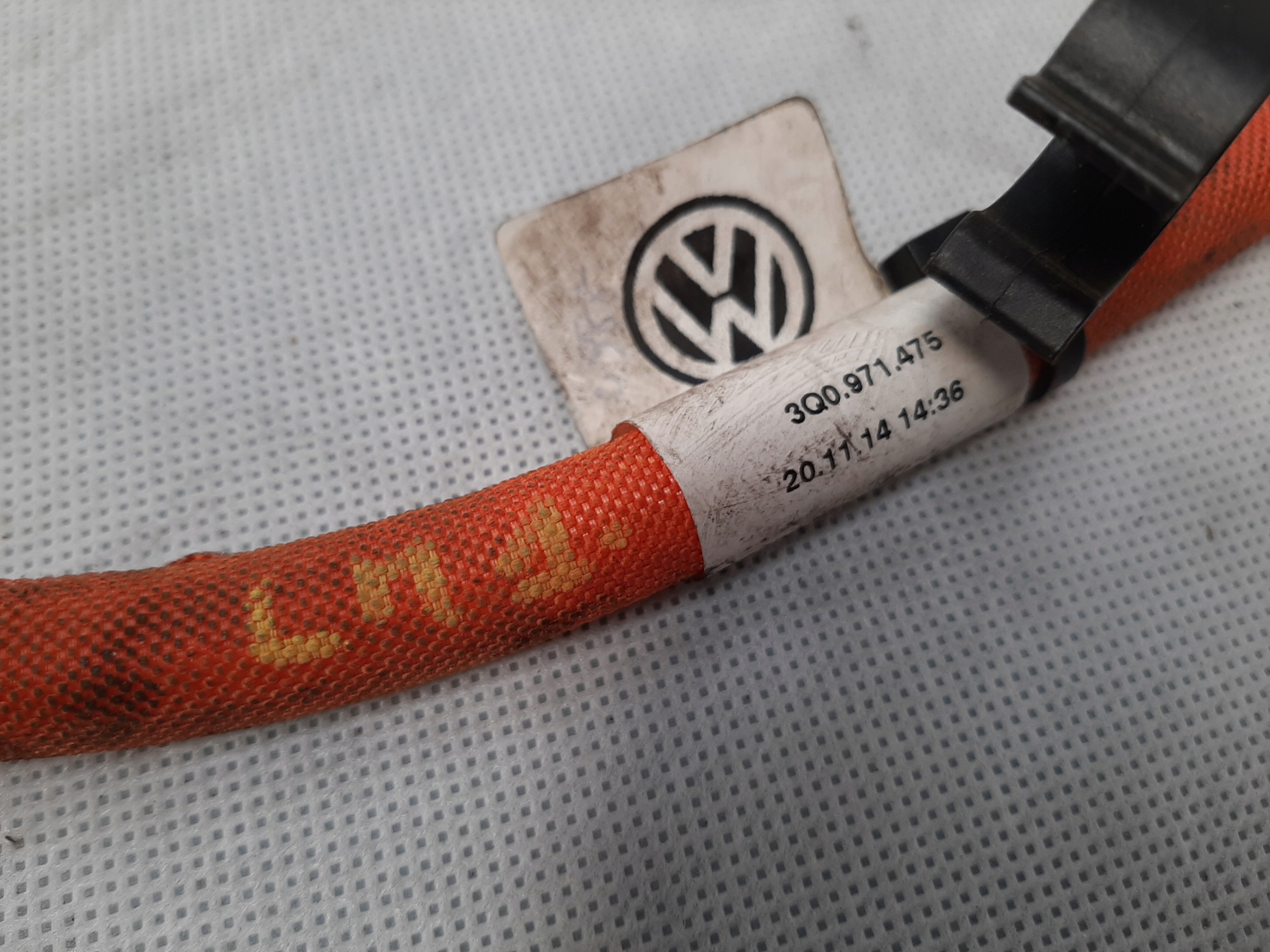 Volkswagen Golf (2017-2020) Przewód Wysokowoltowy Ogrzewania 3Q0971475 - obrazek 2