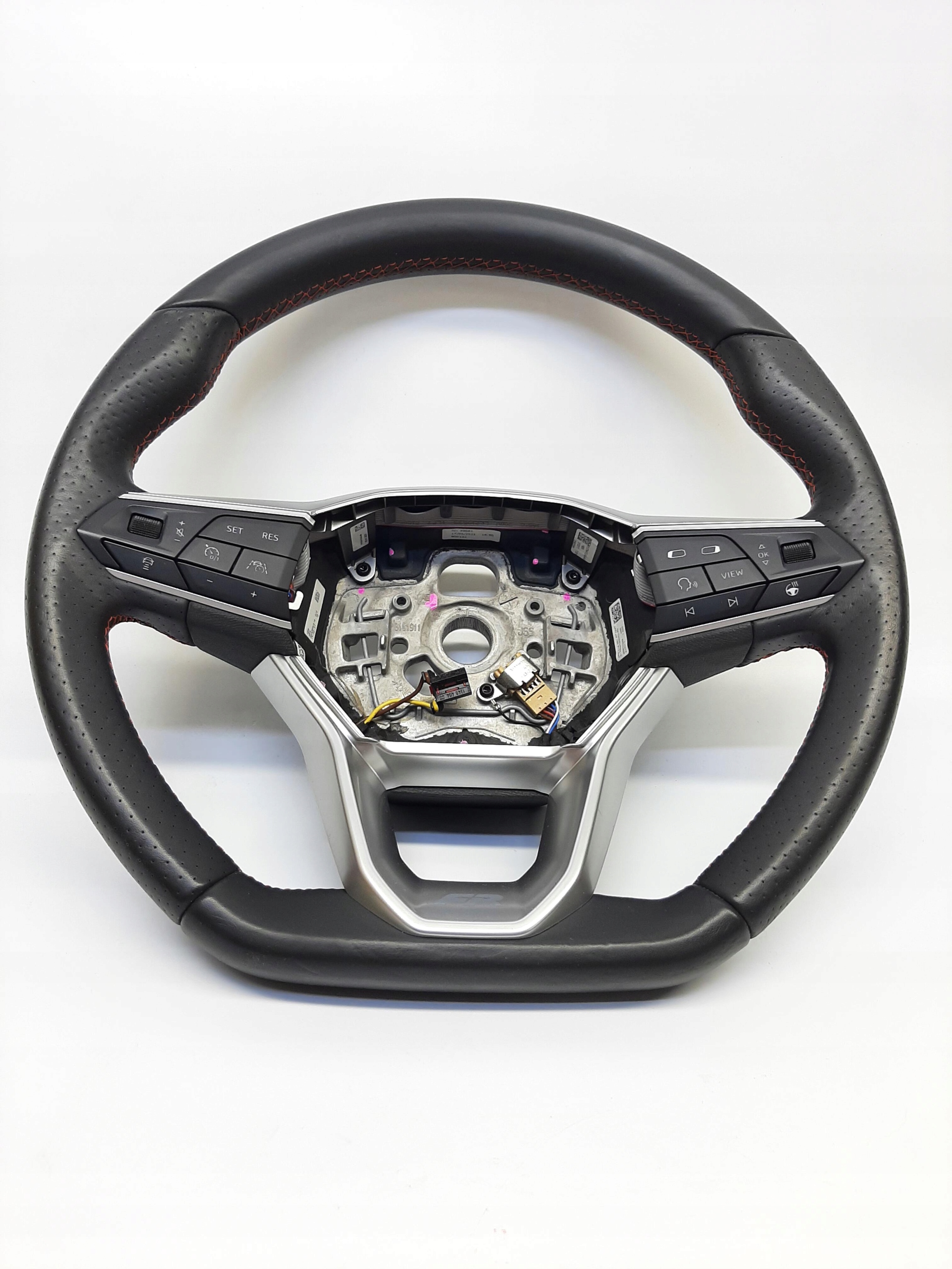 SEAT LEON IV FR 2020- KIEROWNICA MULTIFUNKCYJNA SKÓRA MANETKI 5FA419091EP
