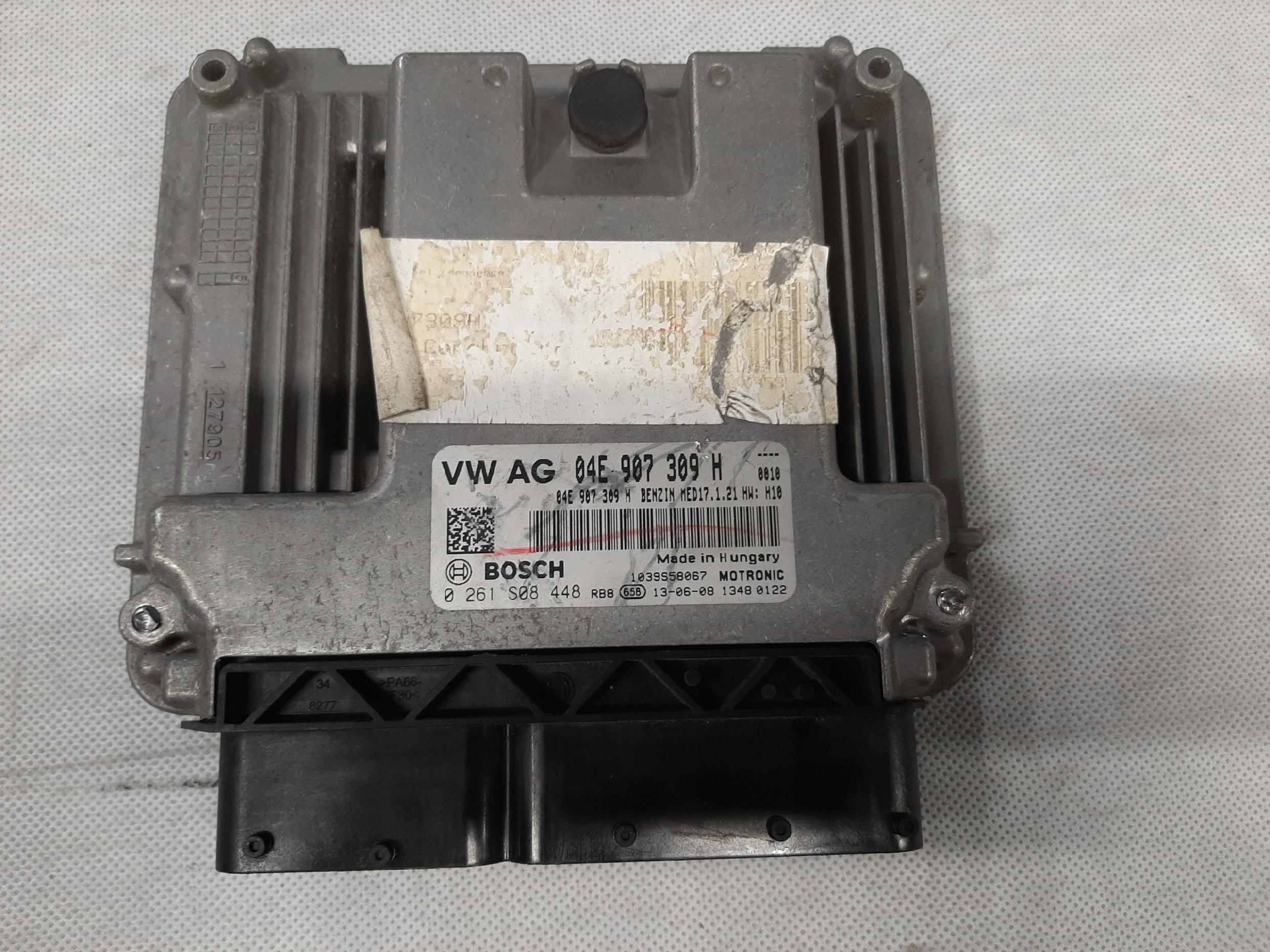 VW JETTA VI KOMPUTER STEROWNIK SILNIKA ECU 1.4 HYBRID 04E907309H - obrazek 2