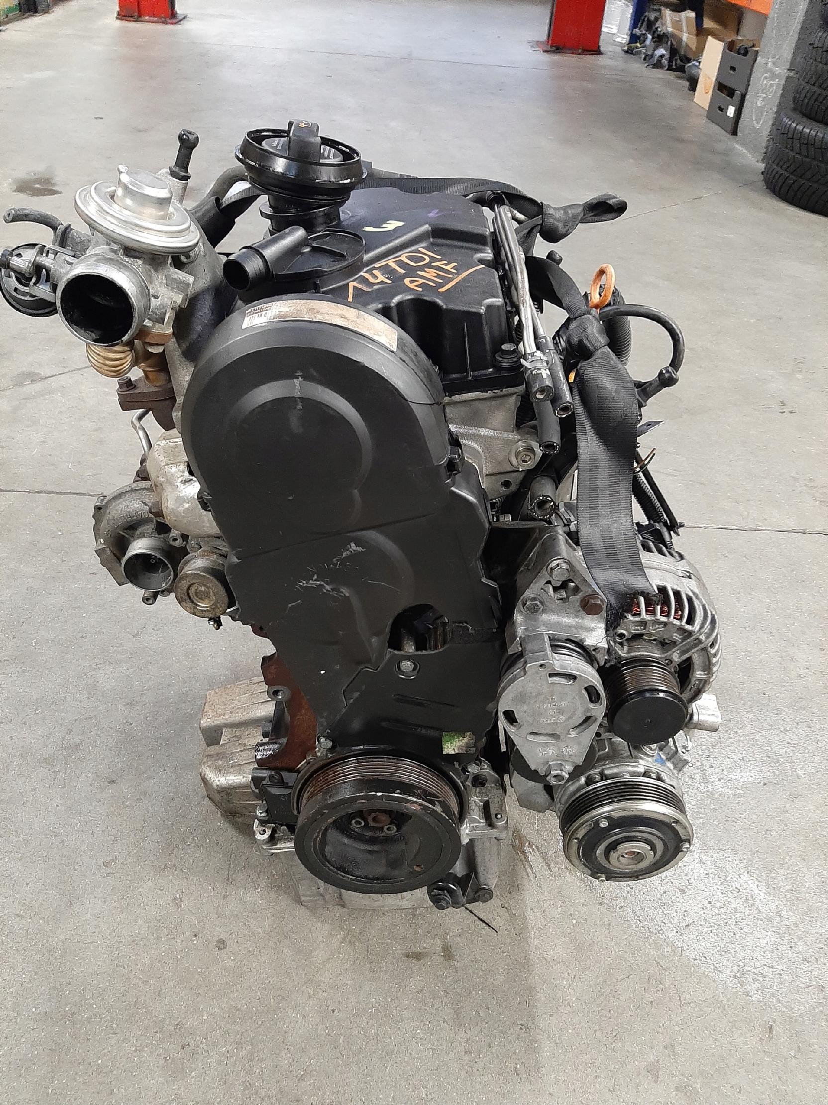 VOLKSWAGEN POLO 9N 2001-2009R SILNIK KOMPLETNY DIESEL AMF 1.4 TDI - obrazek 3