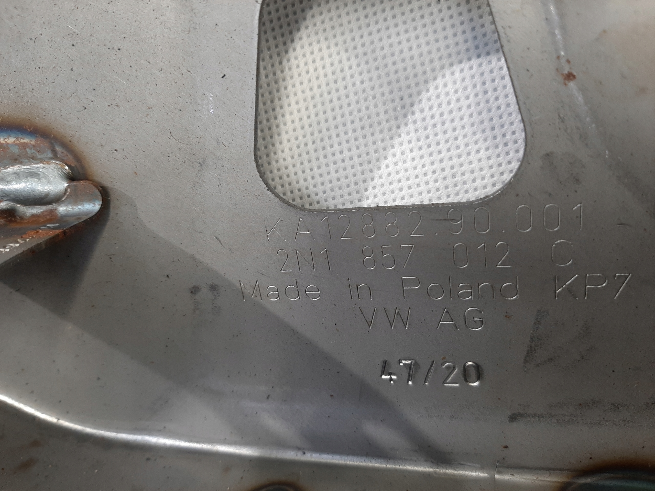 VW CRAFTER MAN TGE 2N1857012 B C D F BELKA POPRZECZNA Kokpit rura europa - obrazek 4