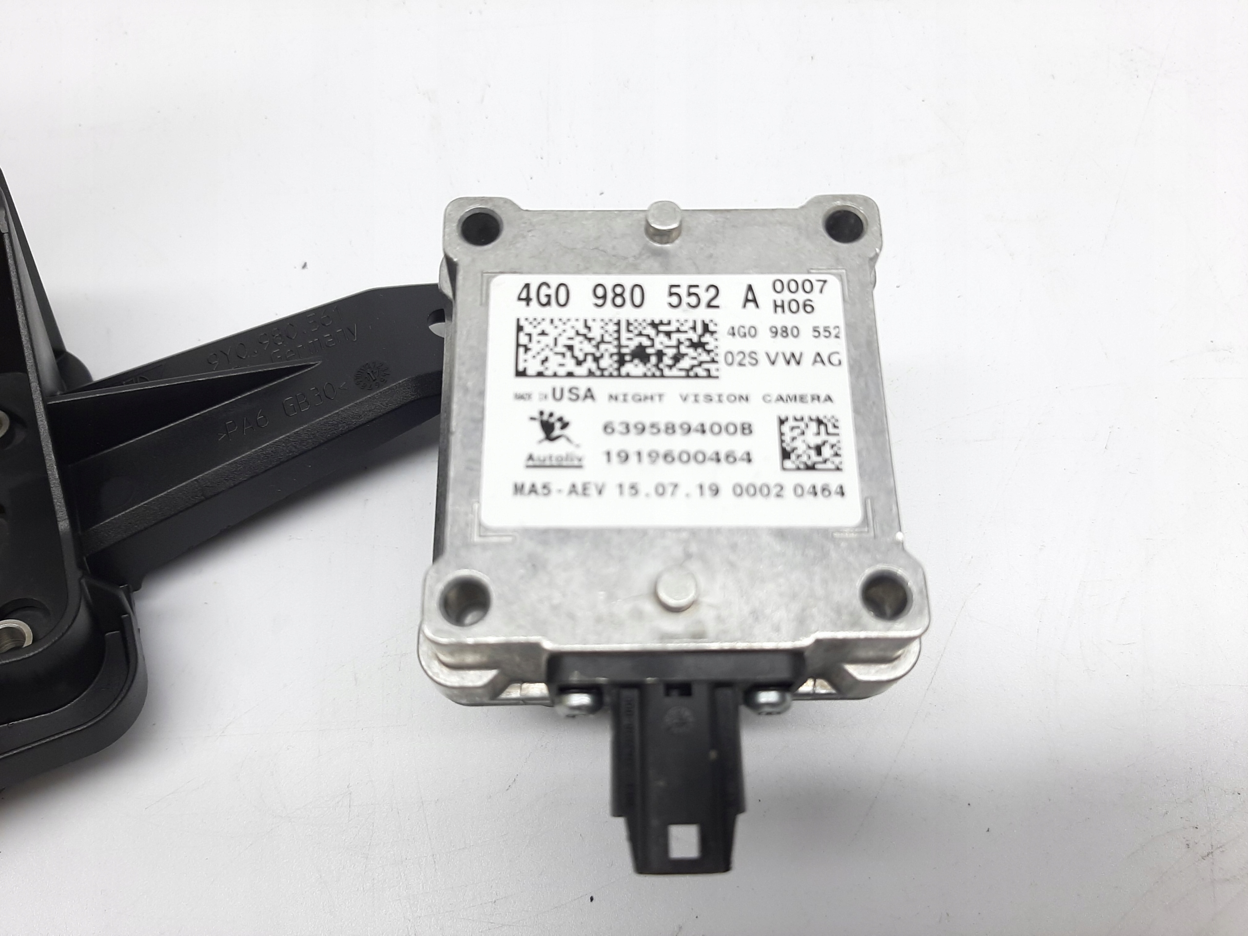 Porsche Cayenne Kamera Night Vision Stelaż Mocowanie 4G0980552A 9Y0980561 - obrazek 3