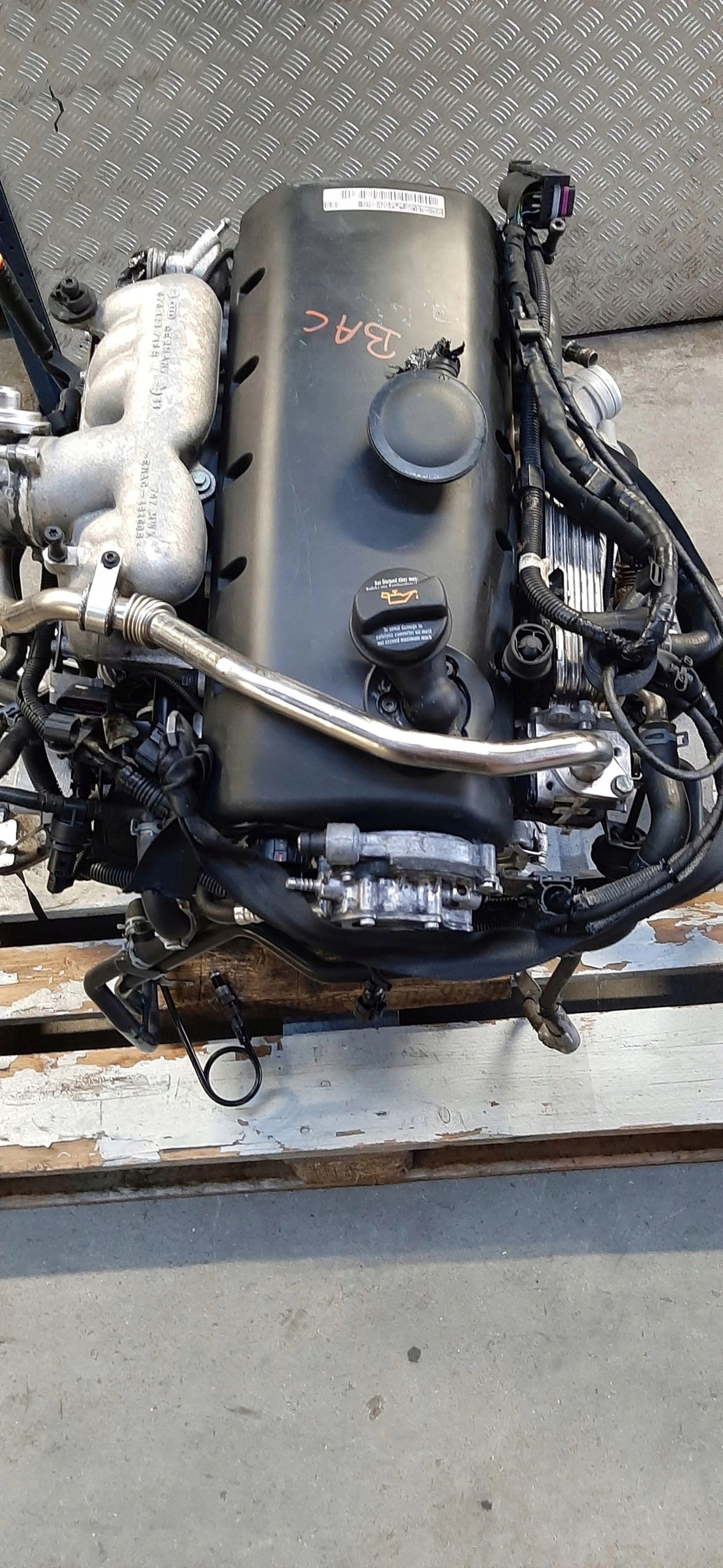 VW TOUAREG 2003-2007 SILNIK KOMPLETNY BAC 2.5 TDI R5 - obrazek 5