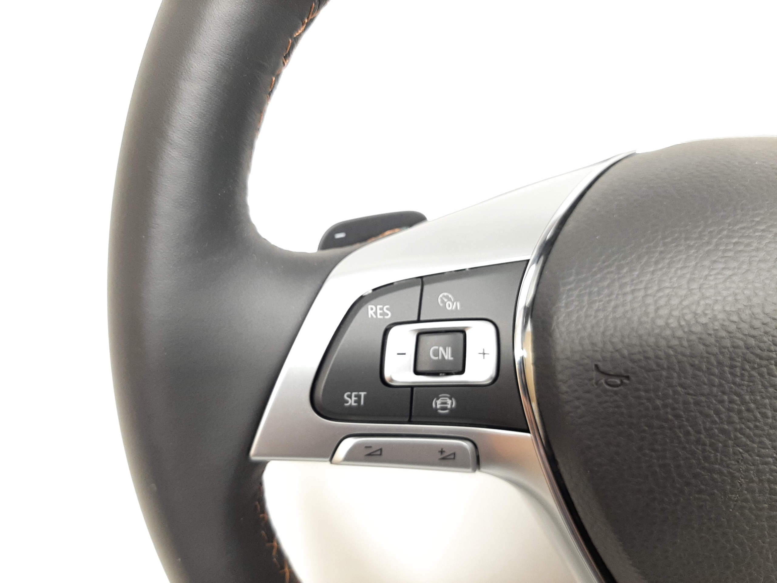 VW TOUAREG KIEROWNICA MULTIFUNKCJA AIRBAG PODUSZKA BRĄZOWA NIĆ 7G0419091 - obrazek 4