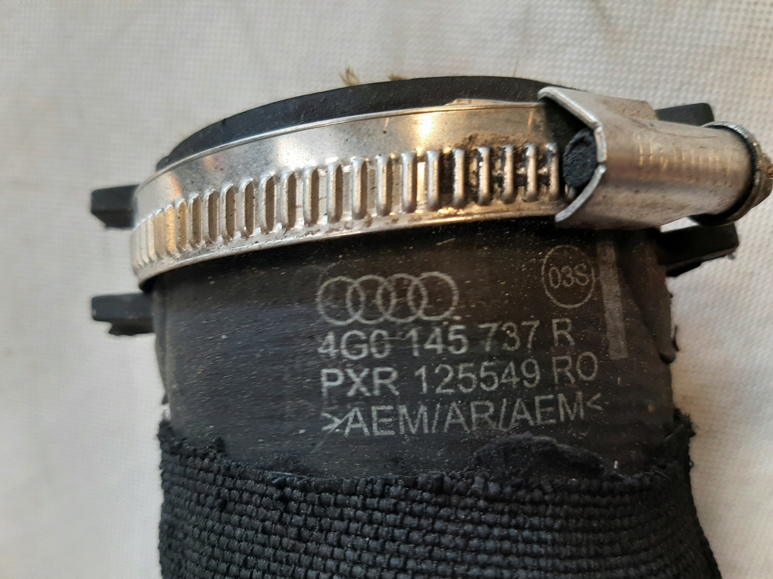 AUDI A7 SPORTBACK 2010- PRZEWÓD RURA INTERCOOLERA 4G0145737R 4G0145673R - obrazek 3