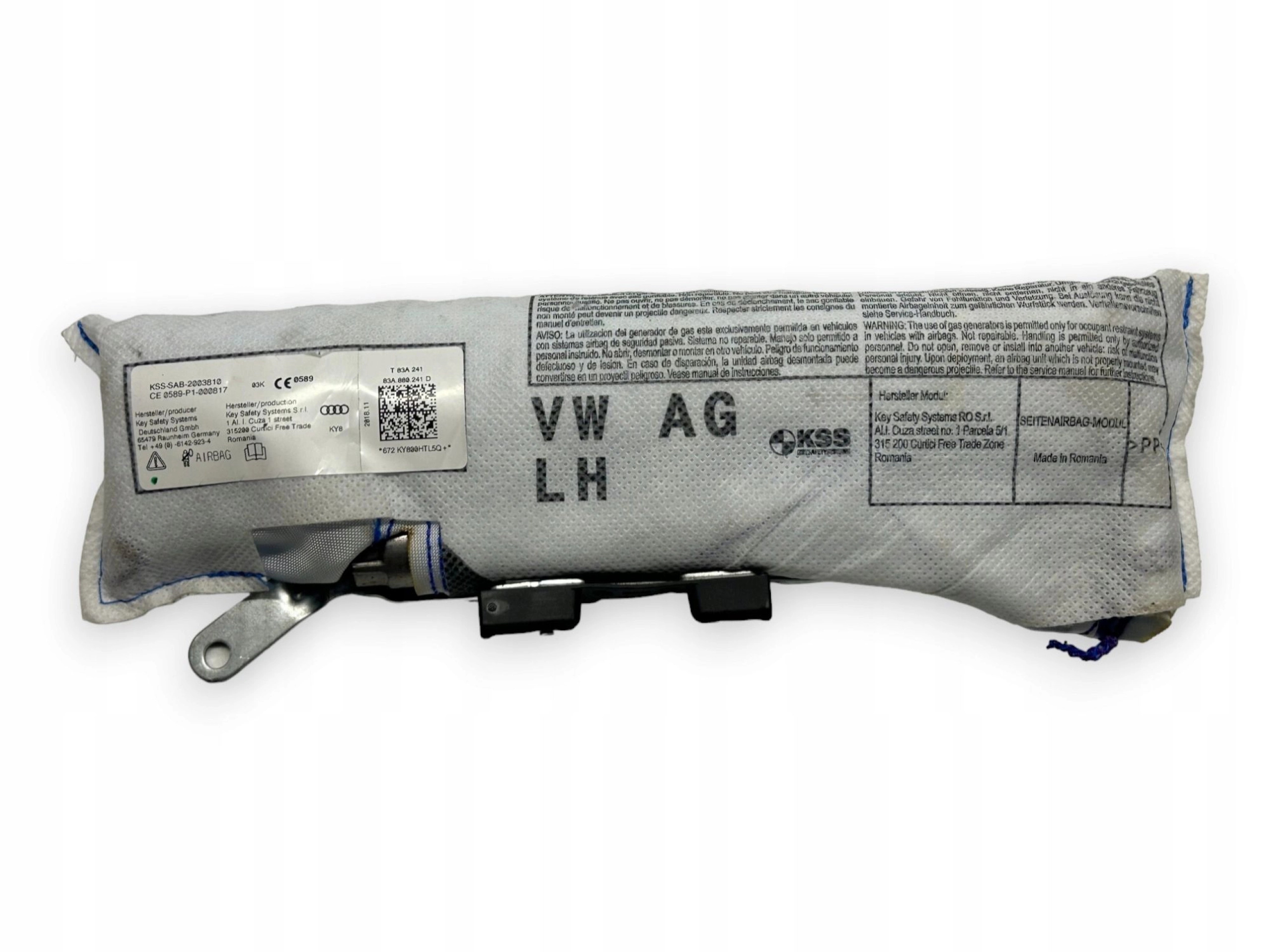 Audi Q3 / SQ3 Airbag Poduszka fotela Lewy Przód 83A880241D - obrazek 2
