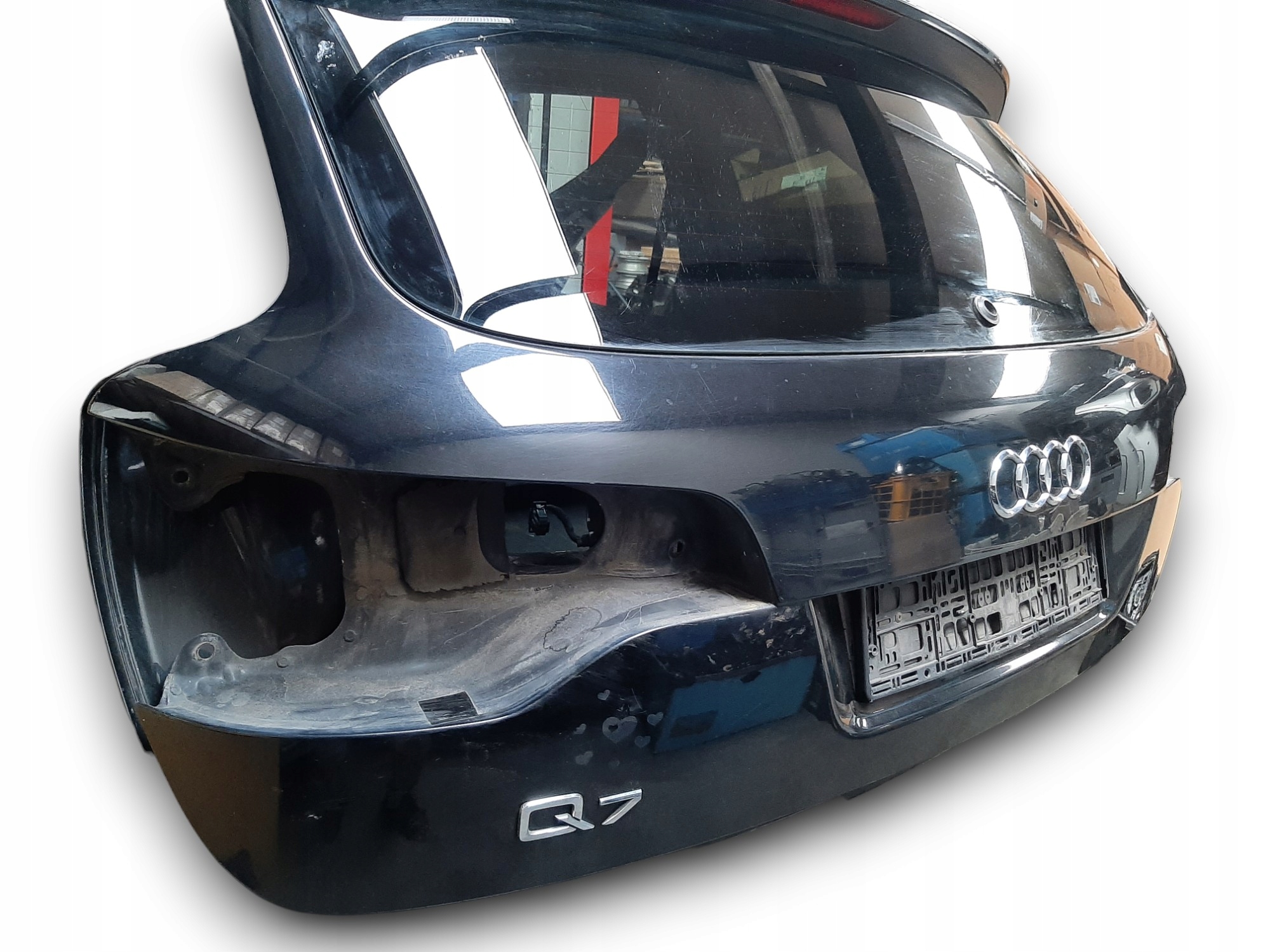 Audi Q7 4L0 L8/Z9Y (2006-2015r.) Klapa bagażnika Szyba pokrywa tył - obrazek 6