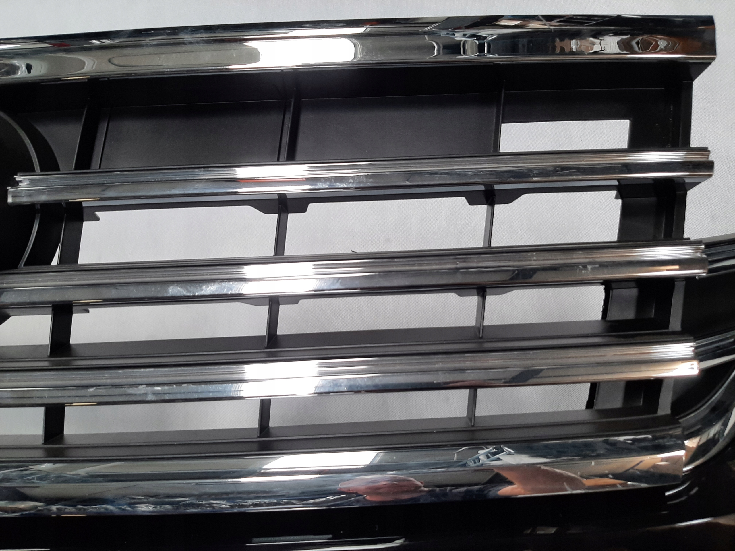 VW TOUAREG III ZDERZAK PRZEDNI PRZÓD KOMPLETNY R-LINE 760807221F - obrazek 3
