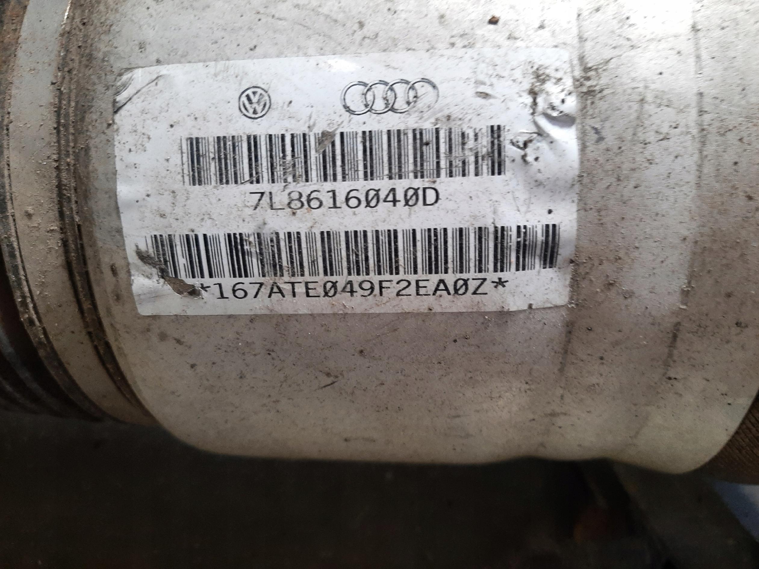 AUDI Q7 4L 2005- 3.0 TDI AMORTYZATOR PNEUMATYCZNY PRAWY PRZÓD 7L8616040D - obrazek 3