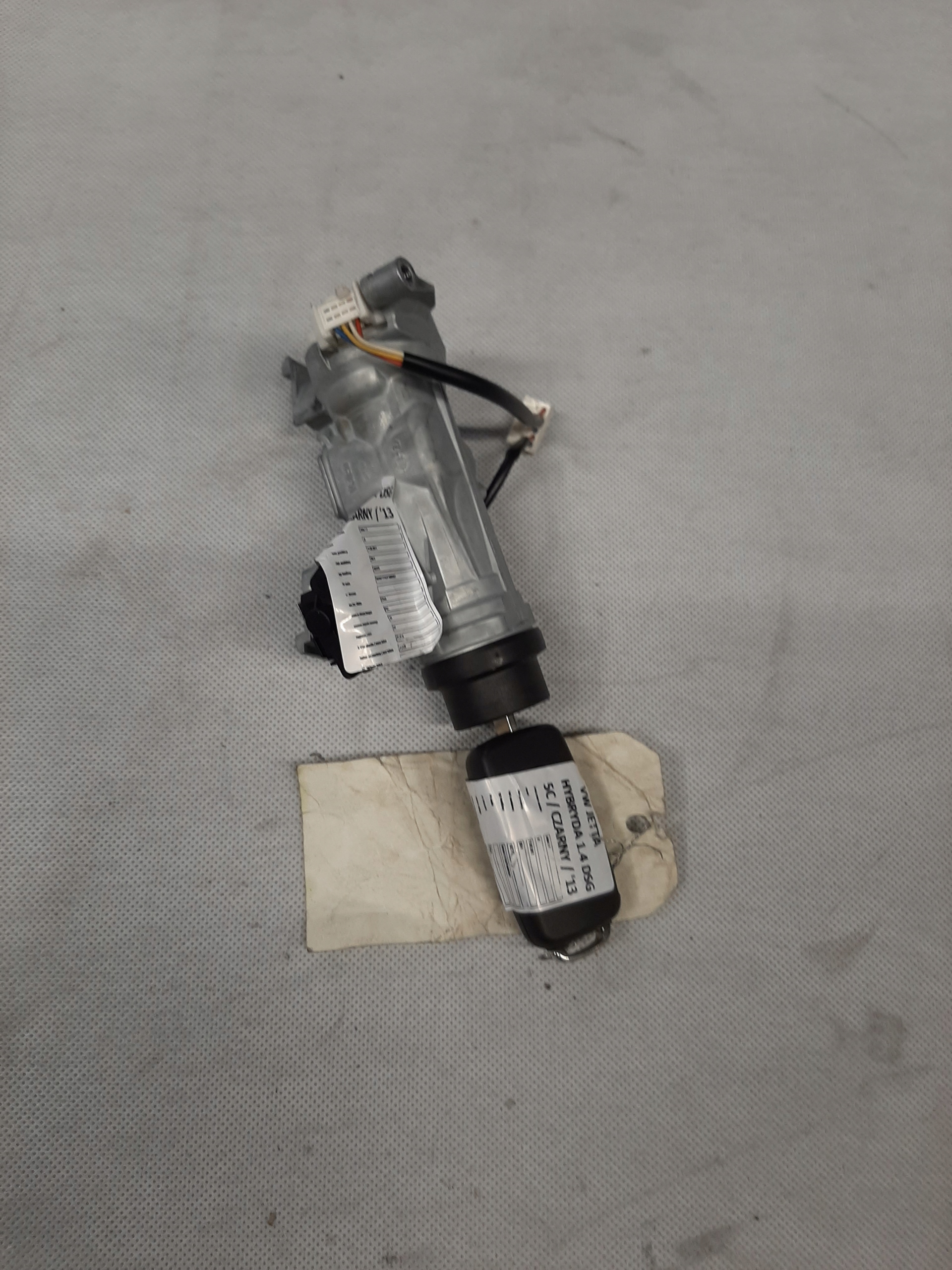 VW JETTA VI BLOKADA WKŁADKA STACYJKA KLUCZYK 1K0953527D