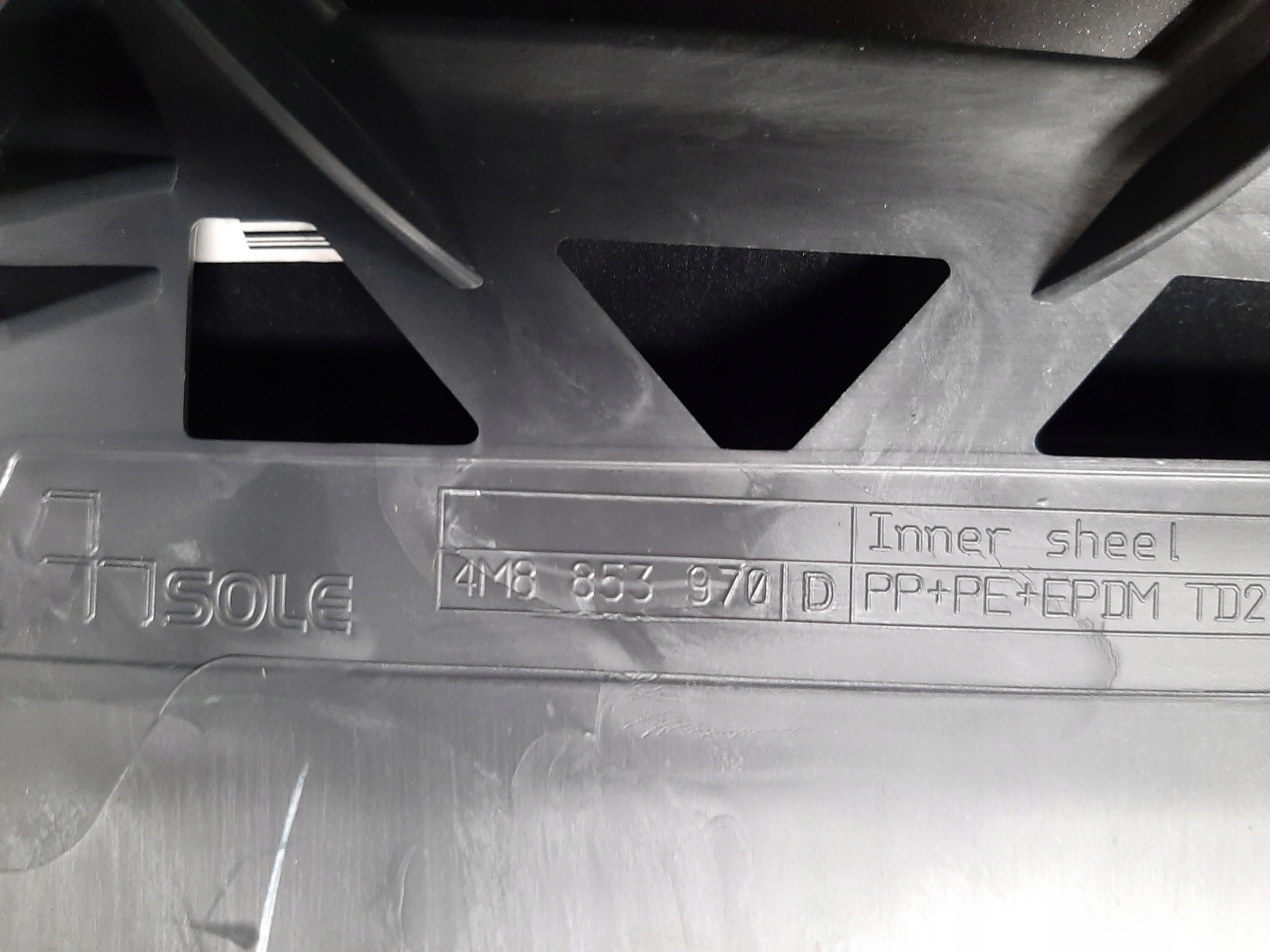 AUDI RSQ8 NAKŁADKA LISTWA DRZWI DRZWIOWA PRAWY PRAWA TYŁ TYLNA 4M8853970D - obrazek 4