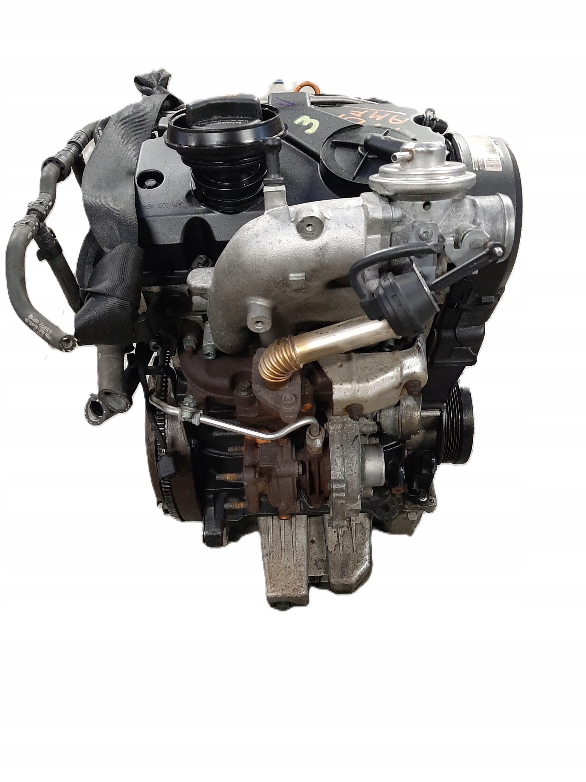 VOLKSWAGEN POLO 9N 2001-2009R SILNIK KOMPLETNY DIESEL AMF 1.4 TDI