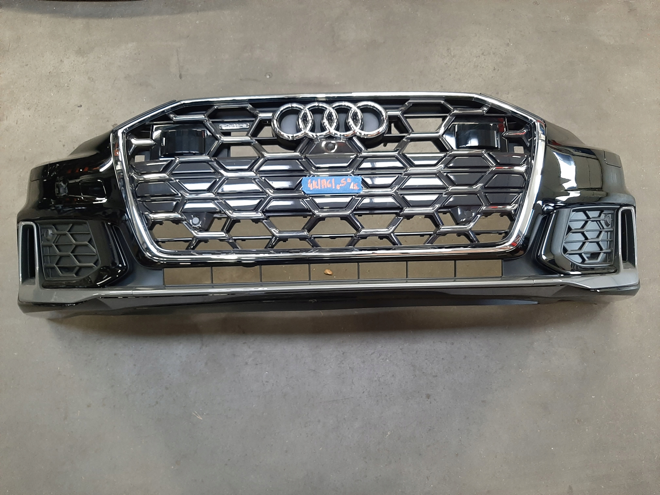 AUDI A6 S6 S-LINE C8 ZDERZAK PRZEDNI KOMPLETNY 4K0807698 6XPDC XENON