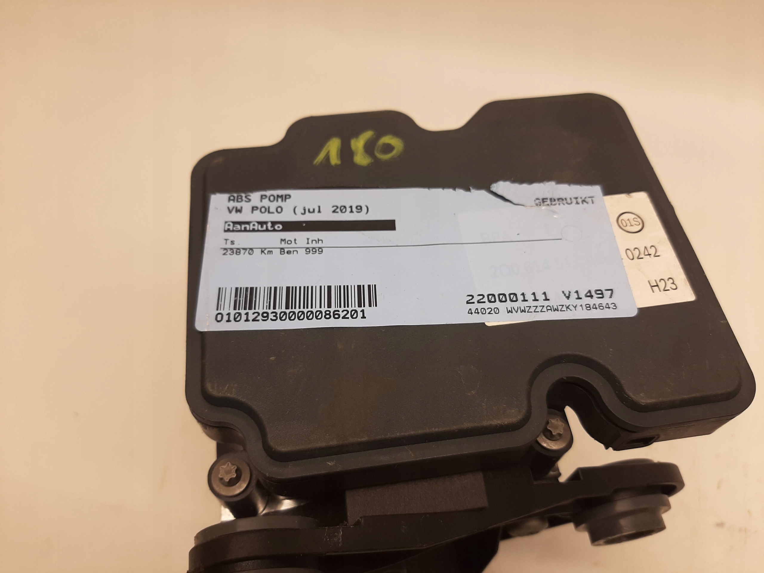VW POLO POMPA STEROWNIK MODUŁ ABS 2Q0614517AG 2Q0614517N - obrazek 2