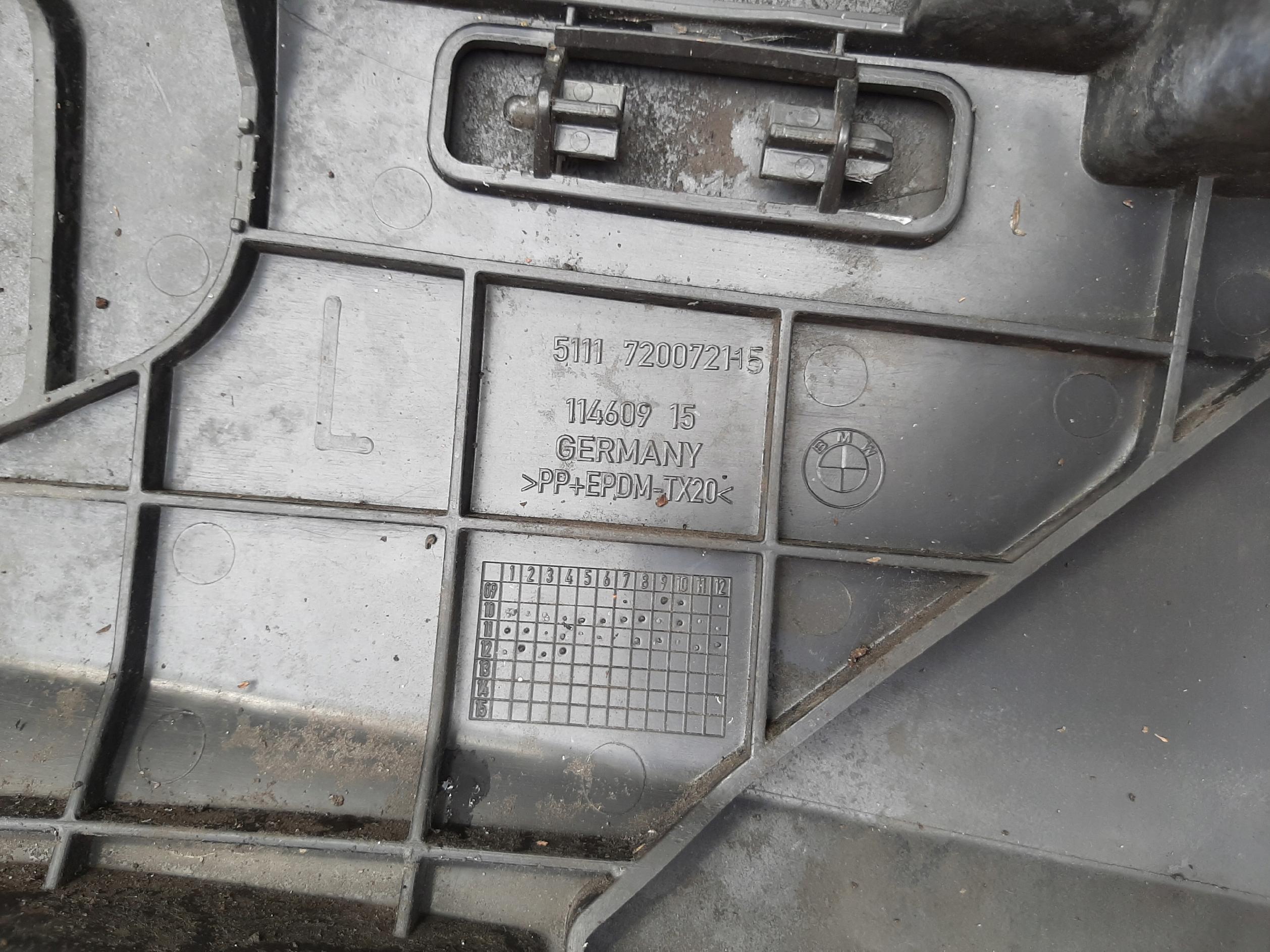 BMW SERII 5 F10 F11 ZDERZAK PRZEDNI PRZÓD 4XPDC 7232328 7200712 - obrazek 4
