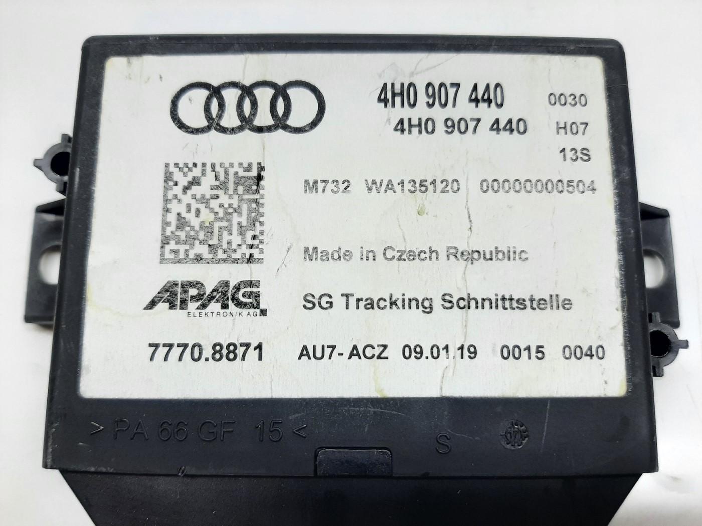 AUDI R8 II SPYDER QUATTRO 5.2 FSI 2018- STEROWNIK LOKALIZACJI GPS 4H0907440 - obrazek 4