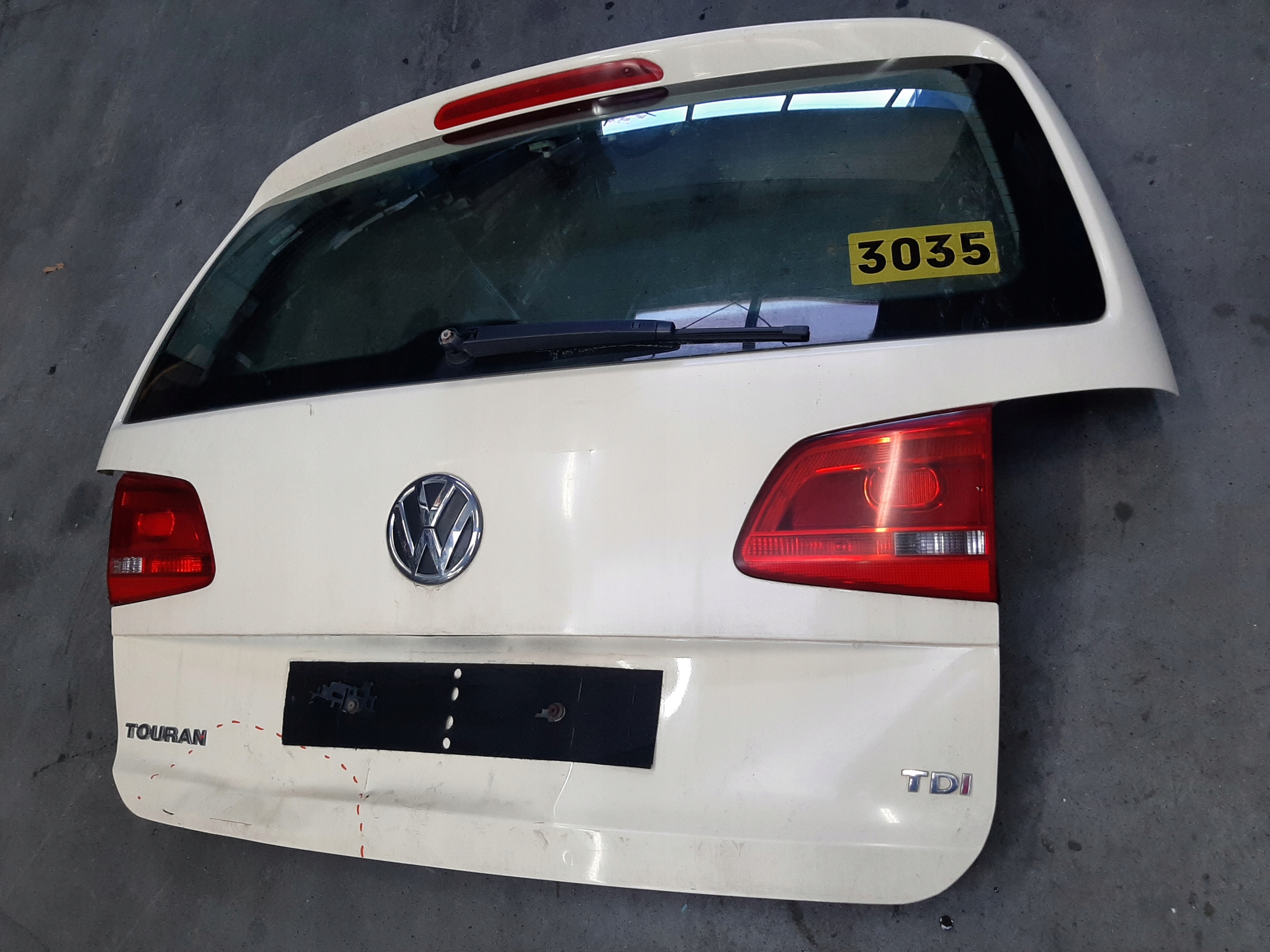 VOLKSWAGEN TOURAN I LIFT 2010-2015R KLAPA TYLNA SZYBA - obrazek 4