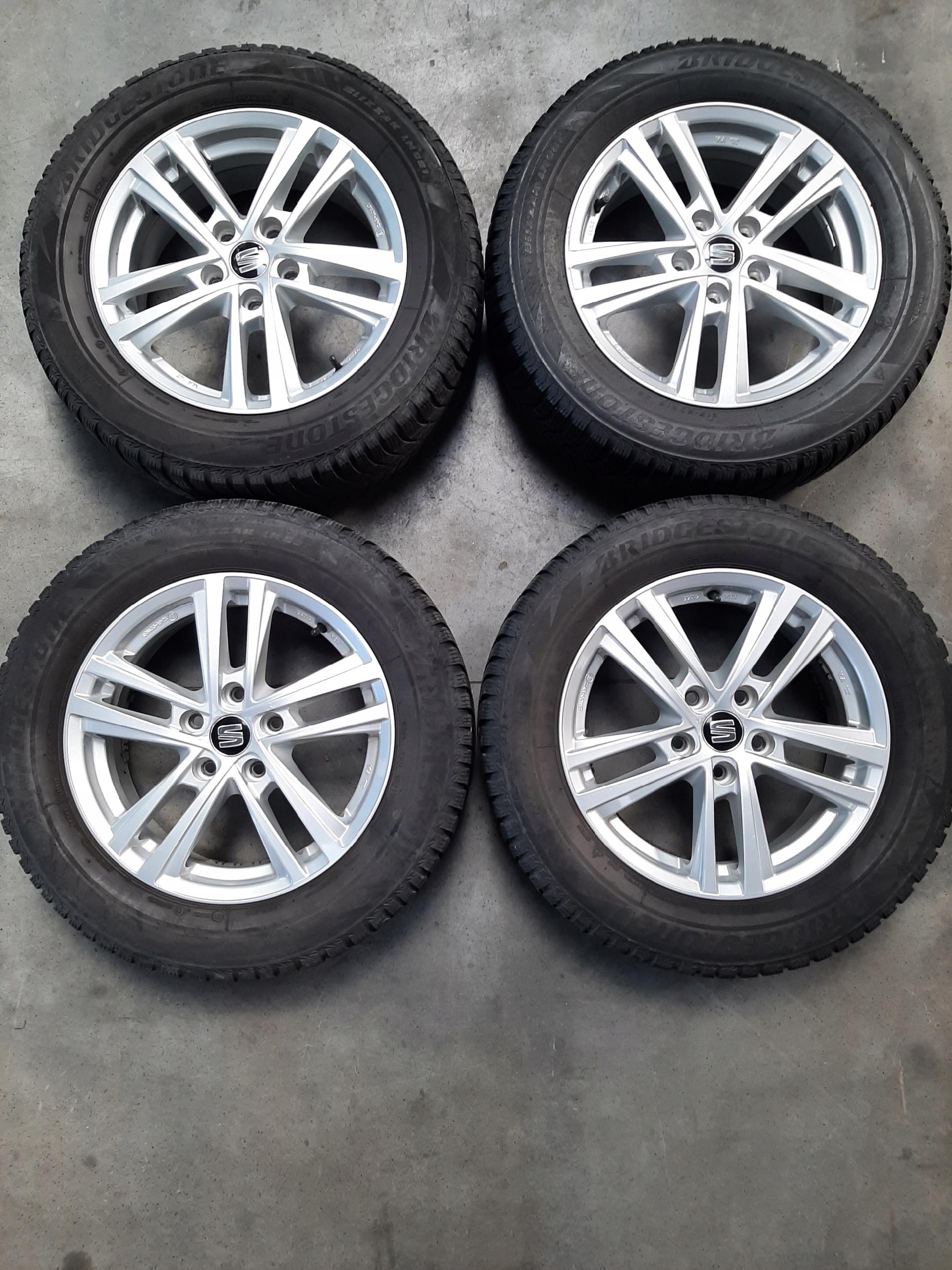 Seat Ateca KOŁA ALUFELGI OPONY ZIMOWE 5x112 16'' R16