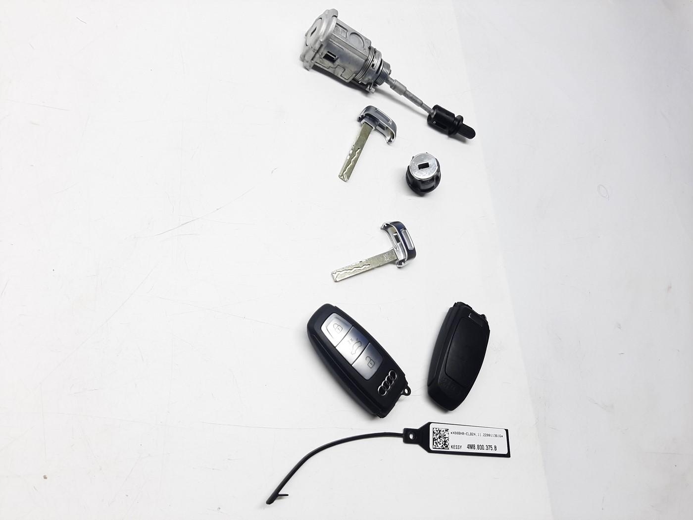 AUDI A6 C8 A7 C8 A8 D5 Q8 4M KOMPLET KLUCZY WKŁADKA PILOT ZESTAW 4M8800375B - obrazek 3