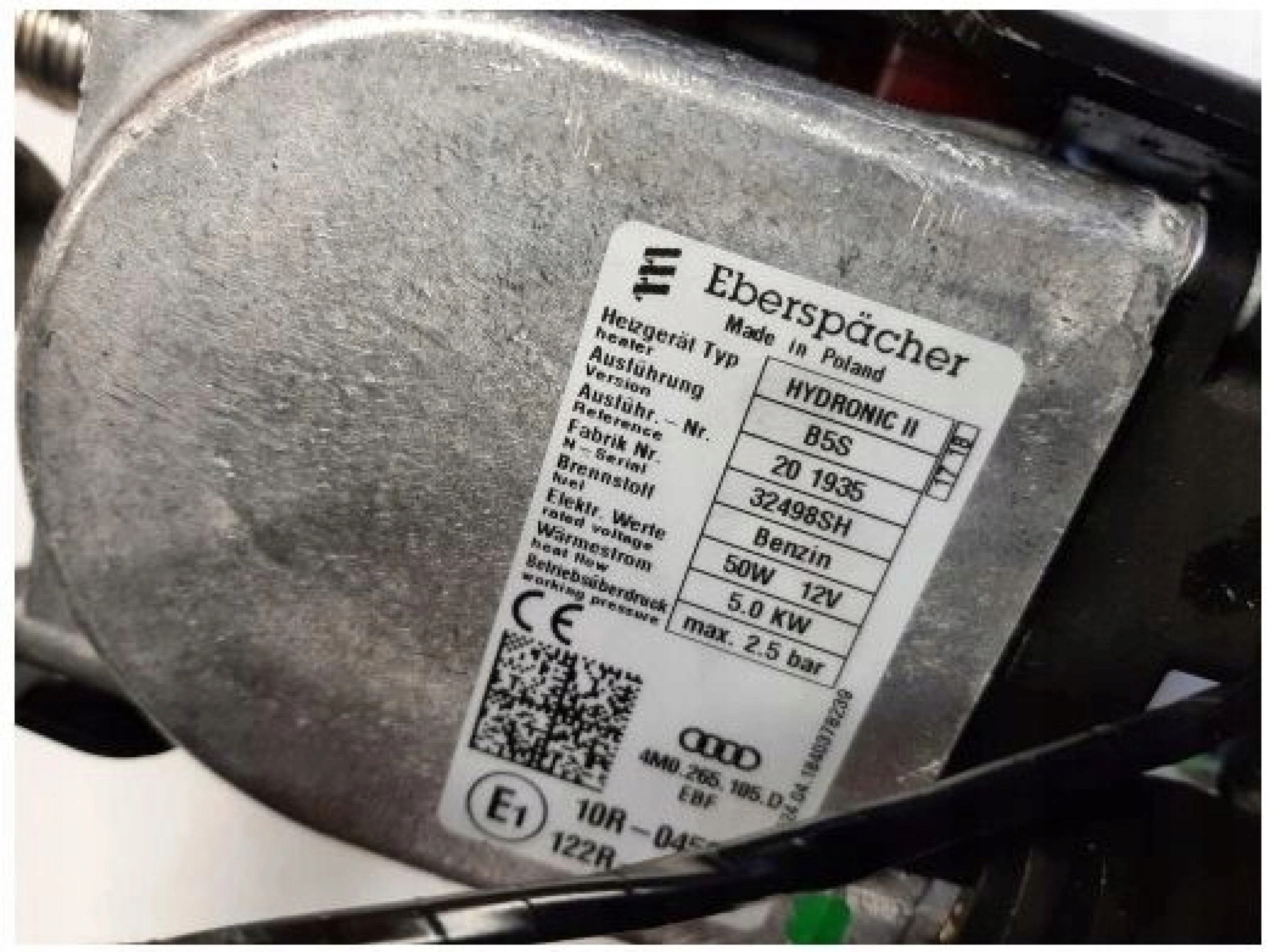 Audi Q5 FY TFSI Ogrzewanie Webasto 80A265081B 10KM - obrazek 3