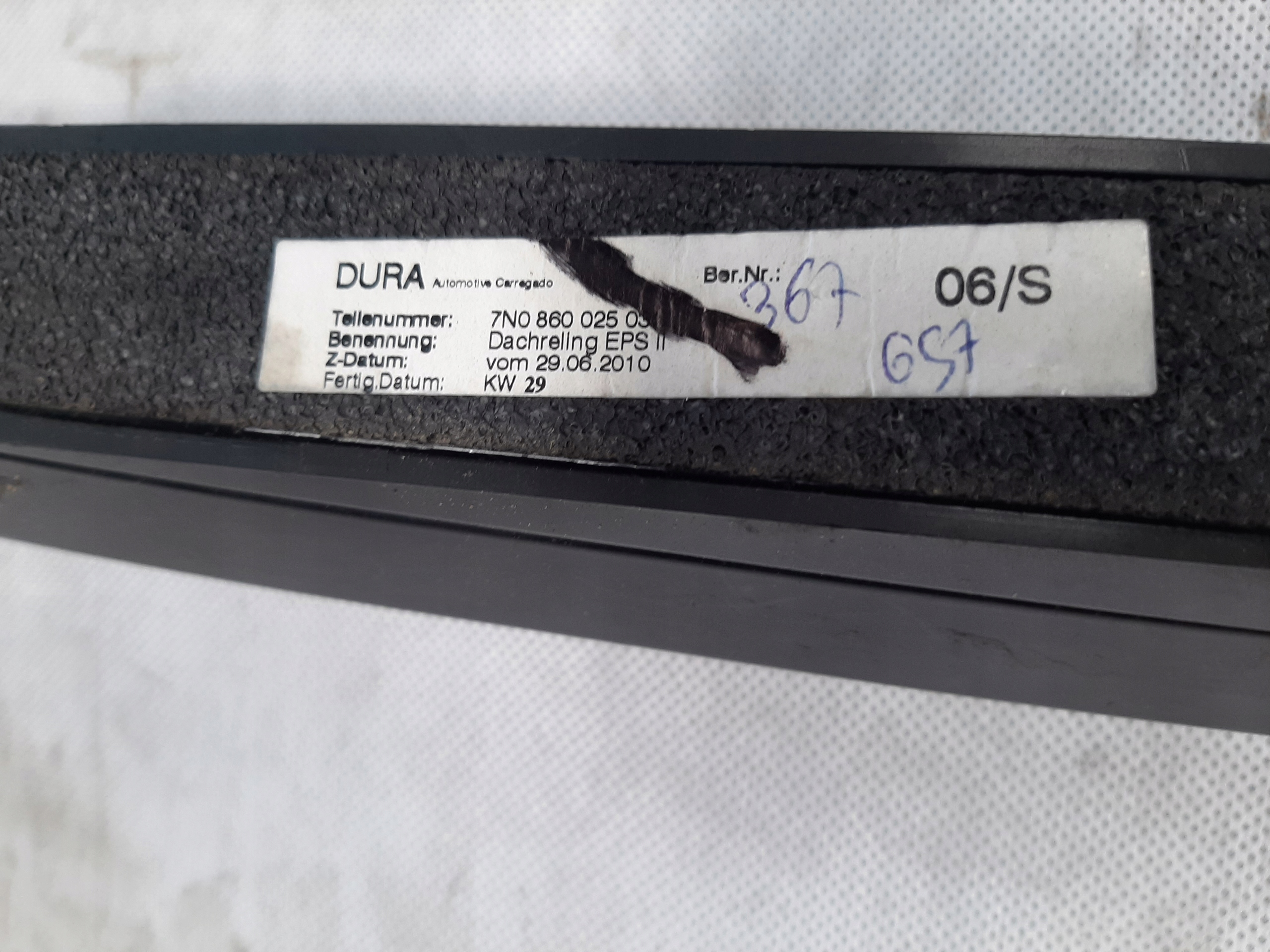 VW SHARAN II RELINGI DACHOWE LEWY PRAWY 7N0860026 7N0860025 - obrazek 4