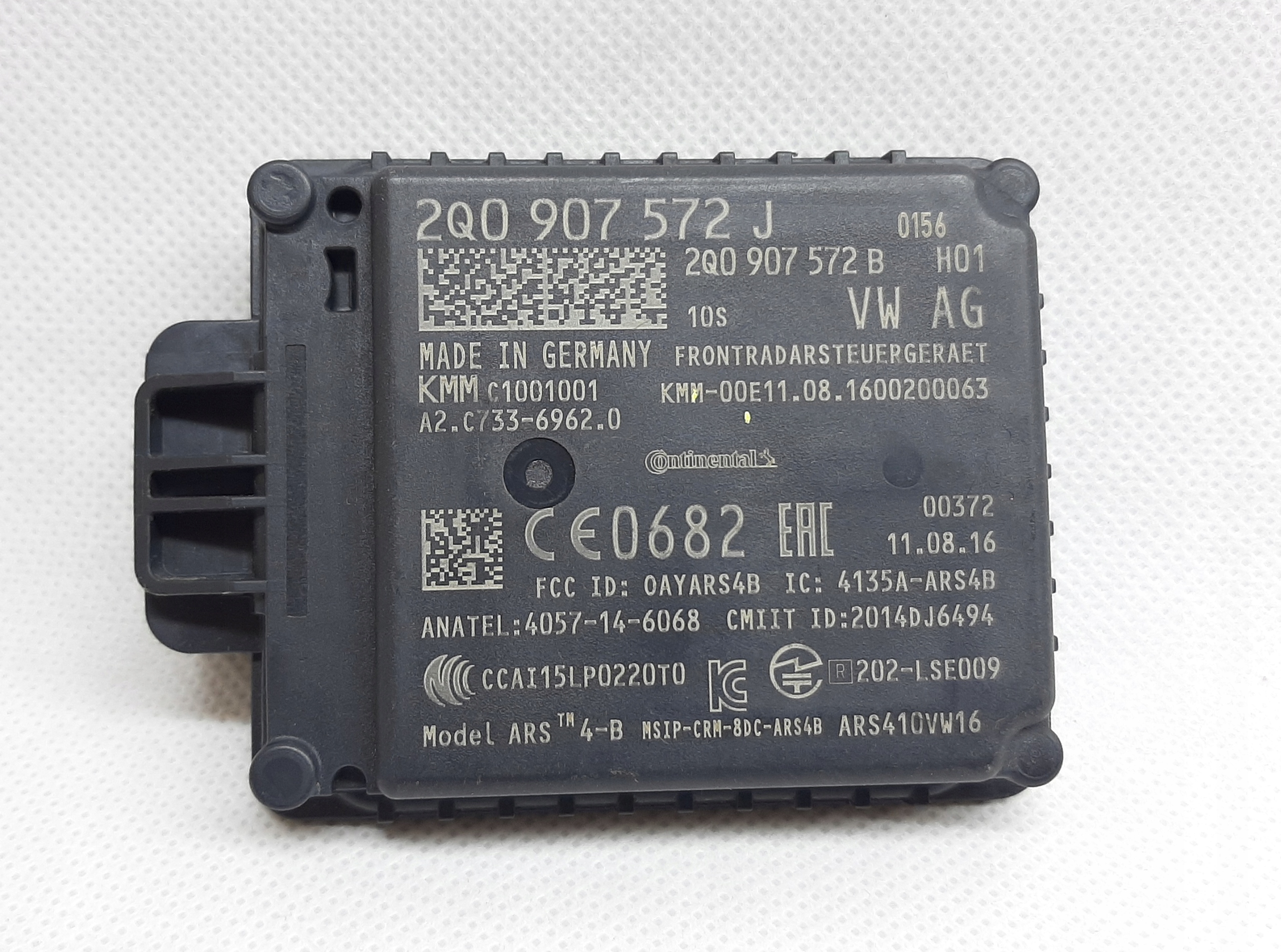 VW Audi Skoda Radar ACC Sensor NOWY 2Q0907572J - obrazek 2