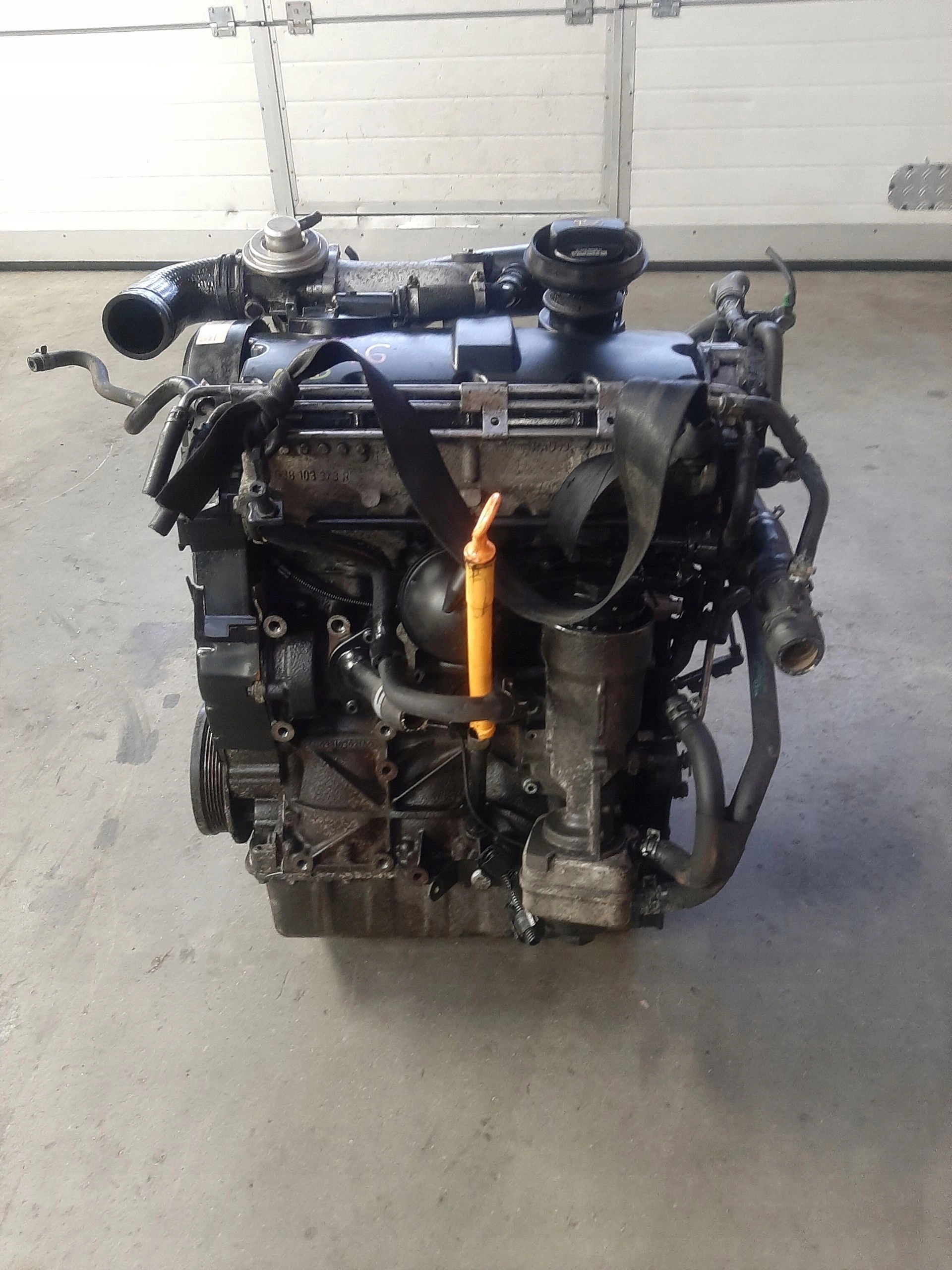 AUDI A3 8L 1996- SILNIK KOMPLETNY DIESEL ATD 1.9 TDI 168000KM - obrazek 3