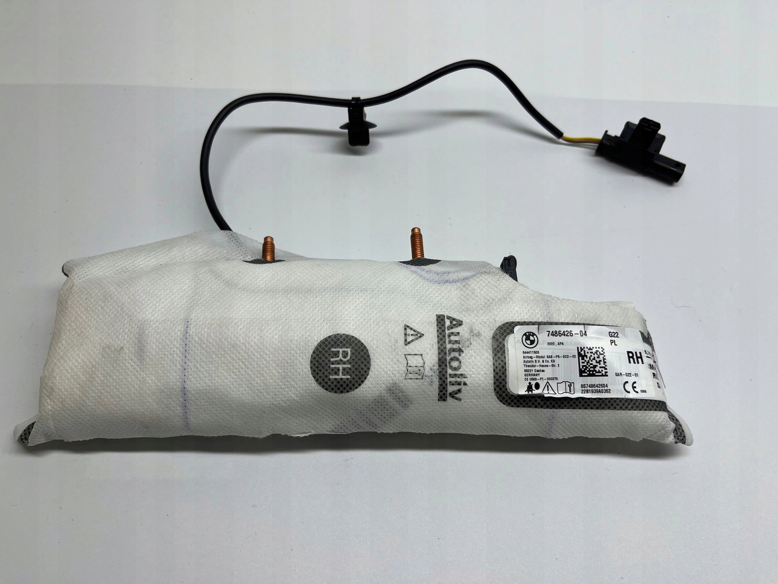 BMW Seria 4 G22 G23 G26 Airbag Poduszka Powietrzna Fotela Prawy 7486426 - obrazek 2