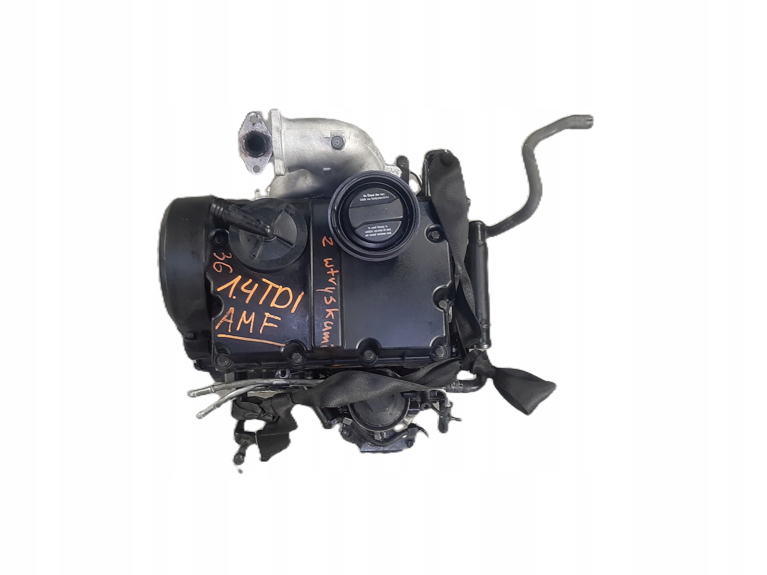 VOLKSWAGEN POLO 9N 2001-2009R SILNIK KOMPLETNY DIESEL AMF 1.4 TDI 169000KM