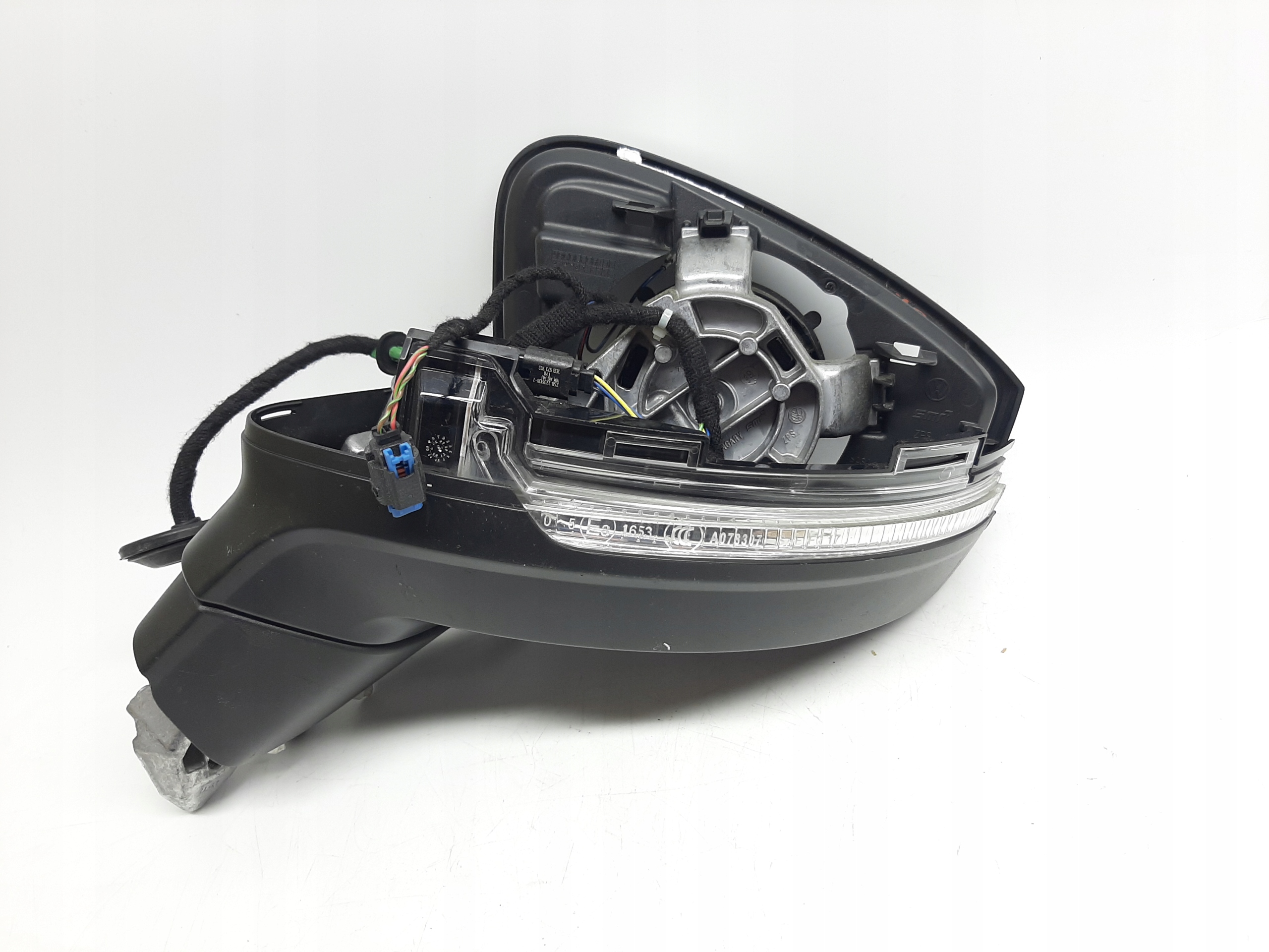 VW TOUAREG III 18- 13 PIN STELAŻ LUSTERKO LEWE 761857501B - obrazek 2