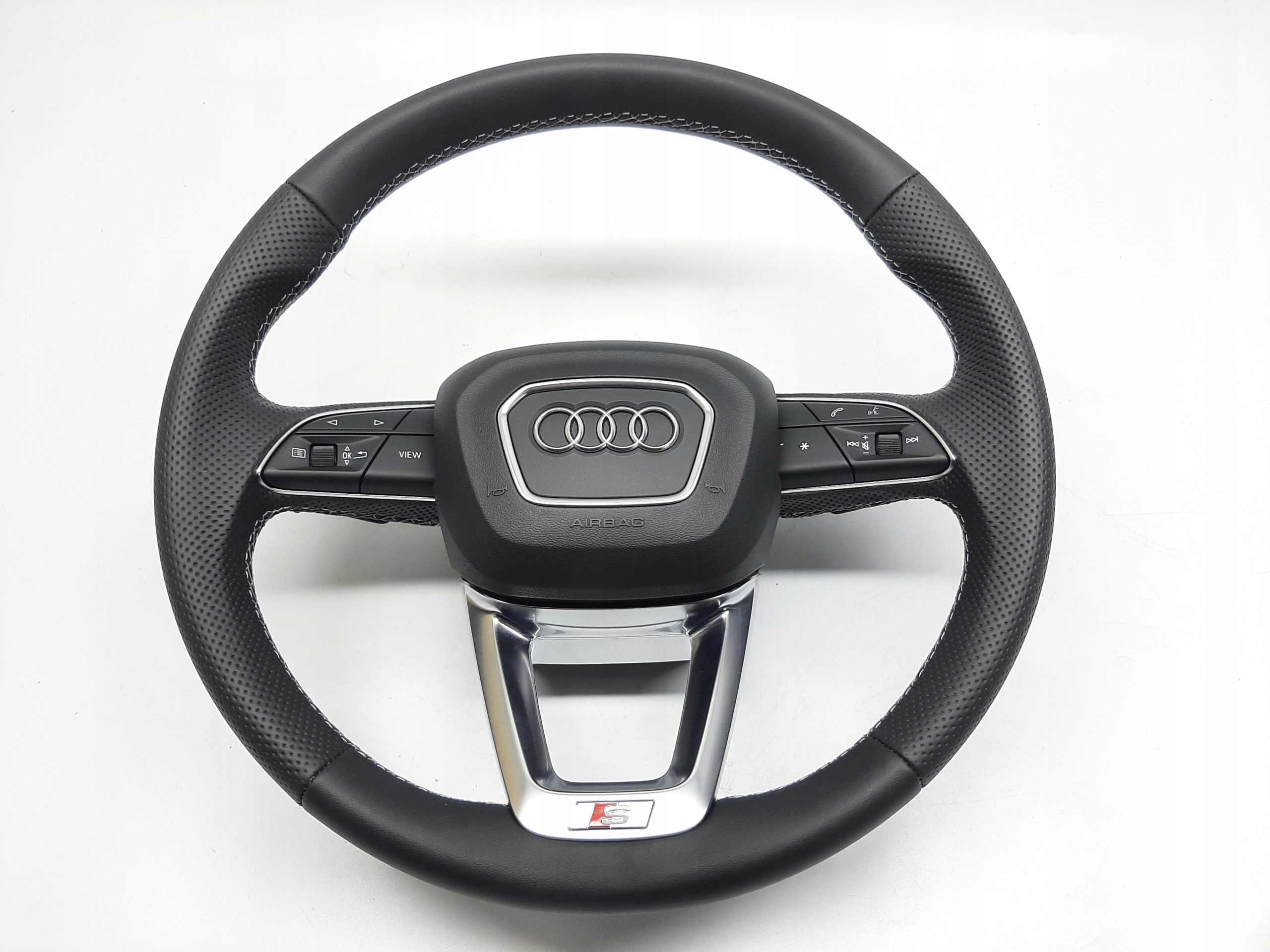 AUDI SQ8 2018- KIEROWNICA SKÓRA MULTIFUNKCJA ŁOPATKI AIRBAG 4M8419508A