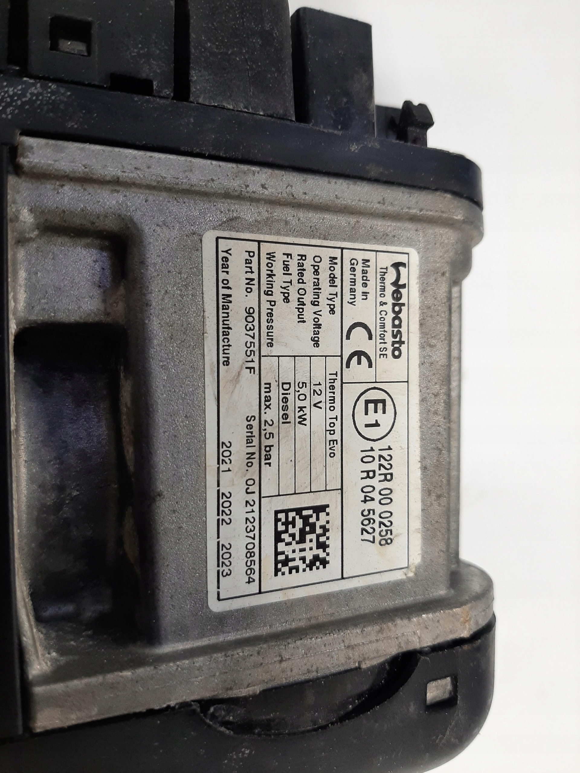 VW CRAFTER MAN TGE WEBASTO OGRZEWANIE POSTOJOWE 2N0819008C - obrazek 2