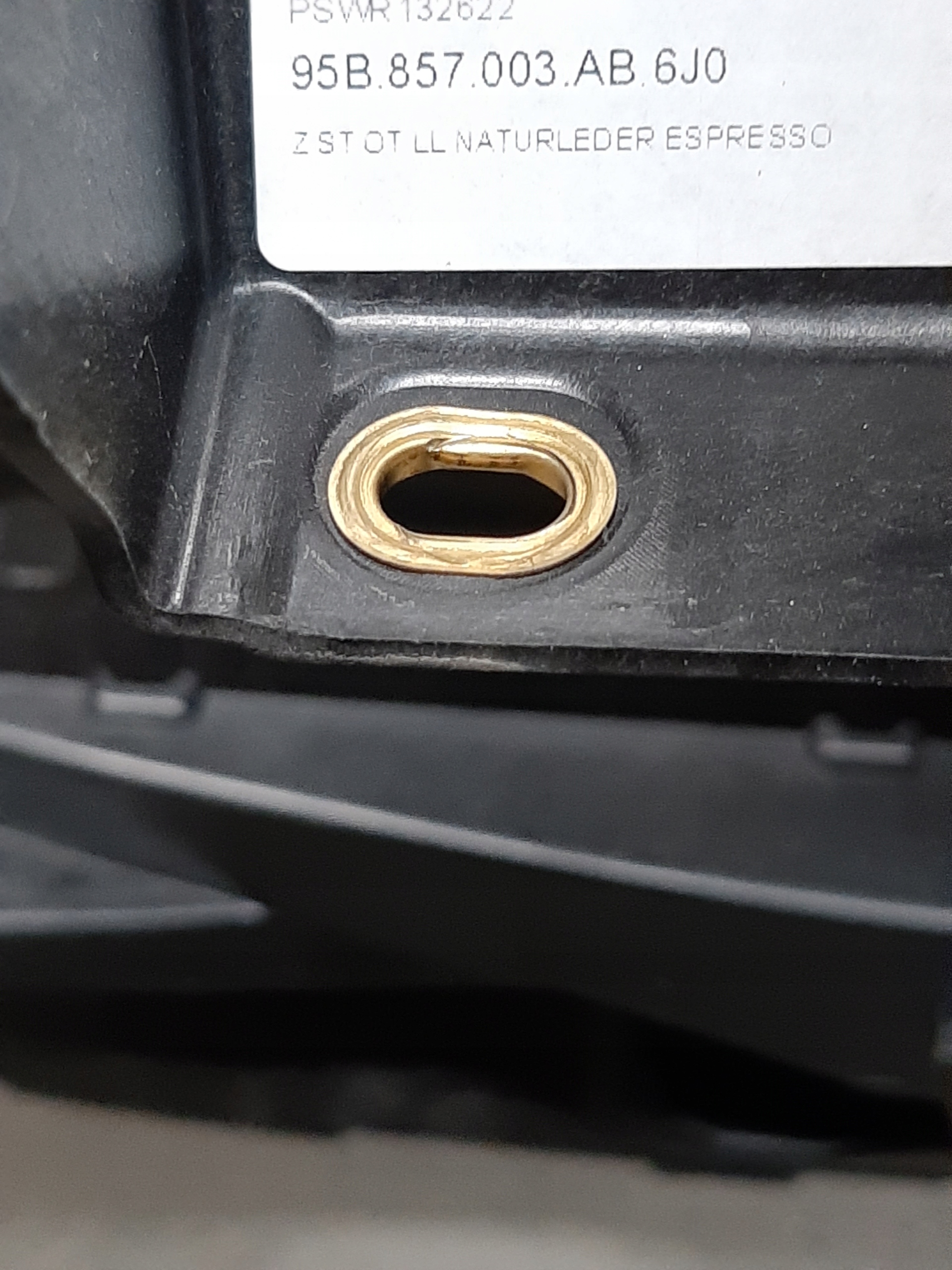 PORSCHE MACAN zestaw komplet KOKPIT DESKA AIRBAG PASY 95B858451 neturlether - obrazek 8