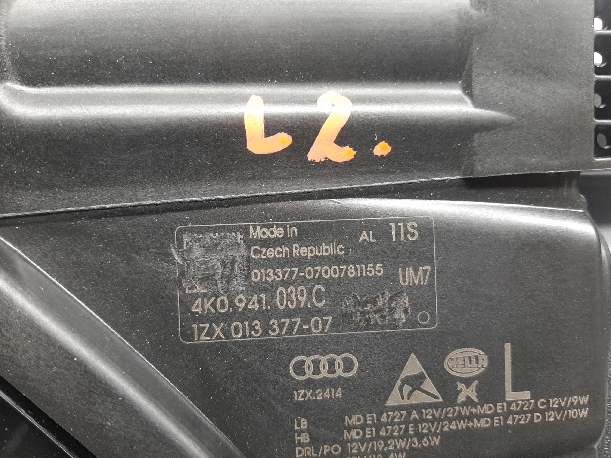 Audi A6 C8 2017-> Reflektor Lampa Przód Lewy Full LED 4K0941039C - obrazek 4