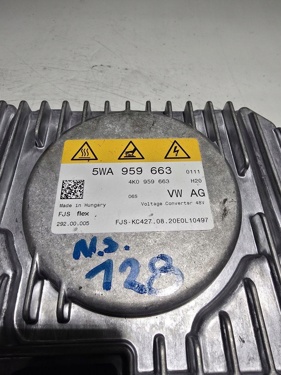 VW GOLF VIII AUDI A3 8Y PRZETWORNICA NAPIĘCIA 5WA959663 - obrazek 3