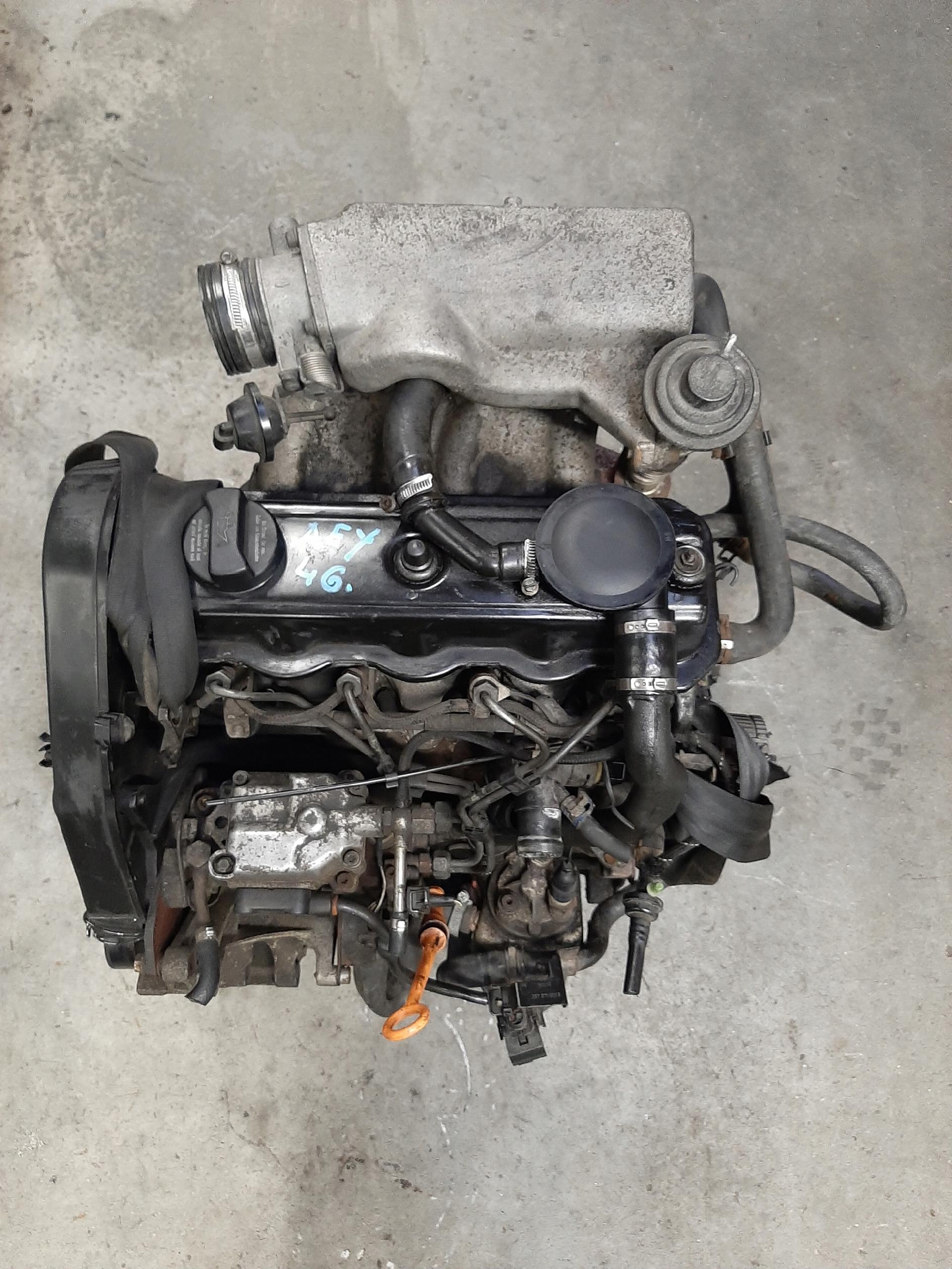SEAT CORDOBA 1993- SILNIK KOMPLETNY DIESEL AEY 1.9 SDI 211000KM - obrazek 2