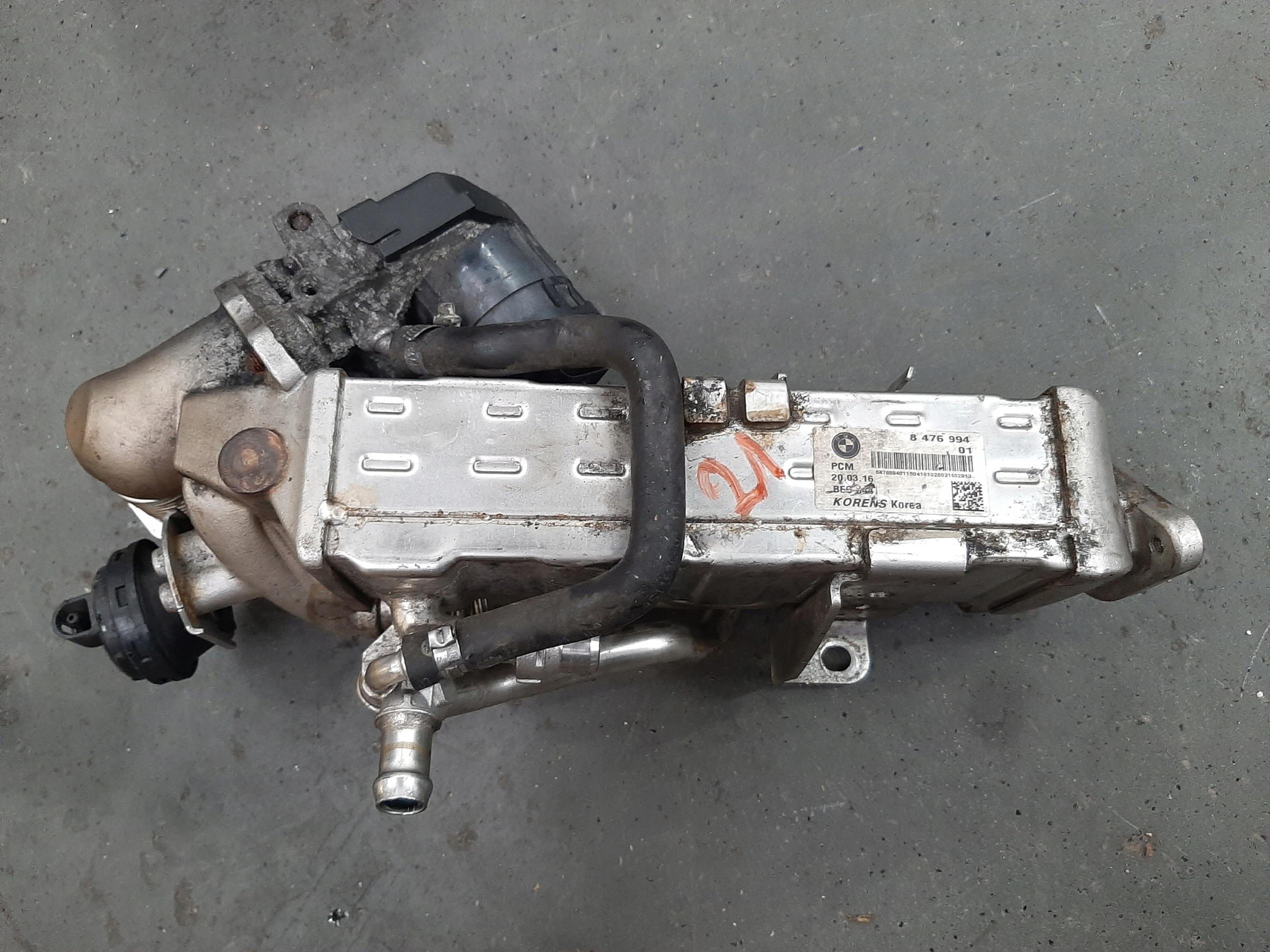 BMW F10 F11 F20 F30 3.0 2.0 D CHŁODNICA SPALIN 8476994 ZAWÓR EGR 4246R014 - obrazek 2