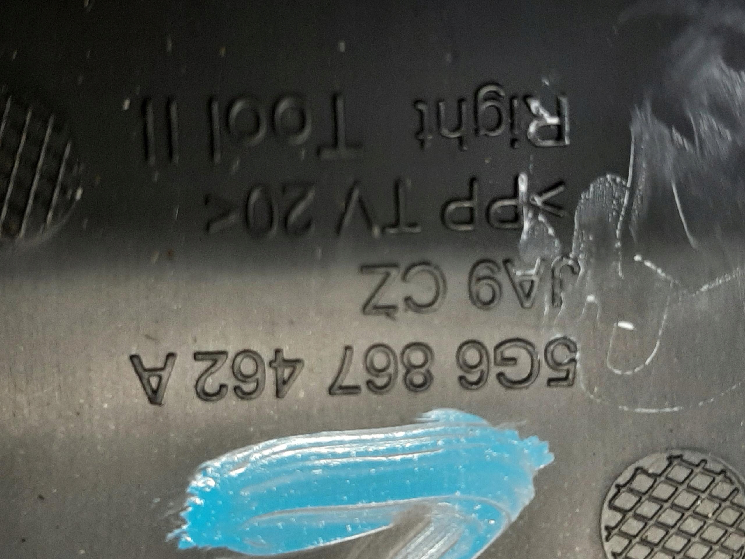 VW GOLF VII 7 5G PLASTIK OSŁONA BAGAŻNIKA PRAWA 5G6867462A - obrazek 3