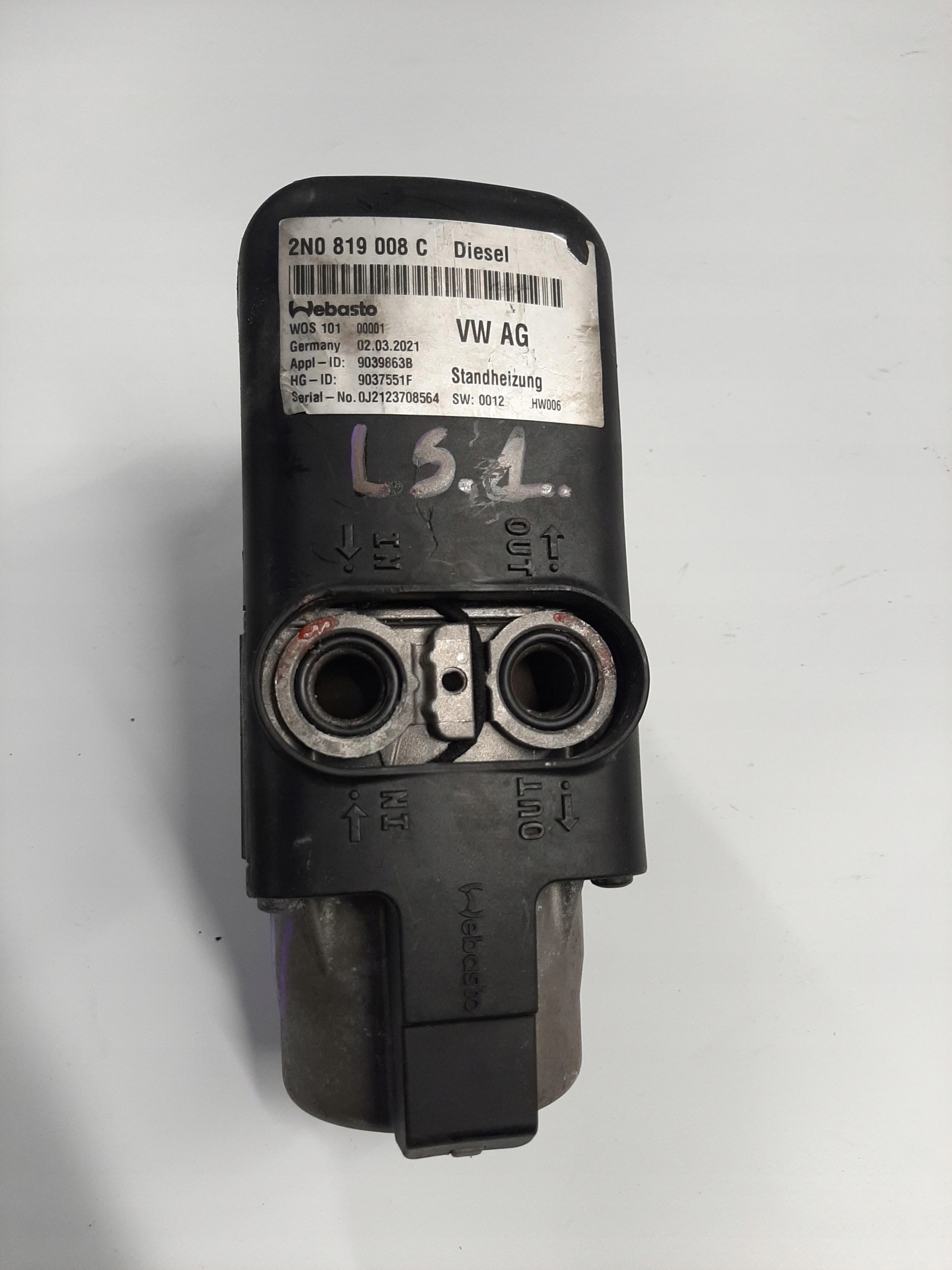 VW CRAFTER MAN TGE WEBASTO OGRZEWANIE POSTOJOWE 2N0819008C - obrazek 4